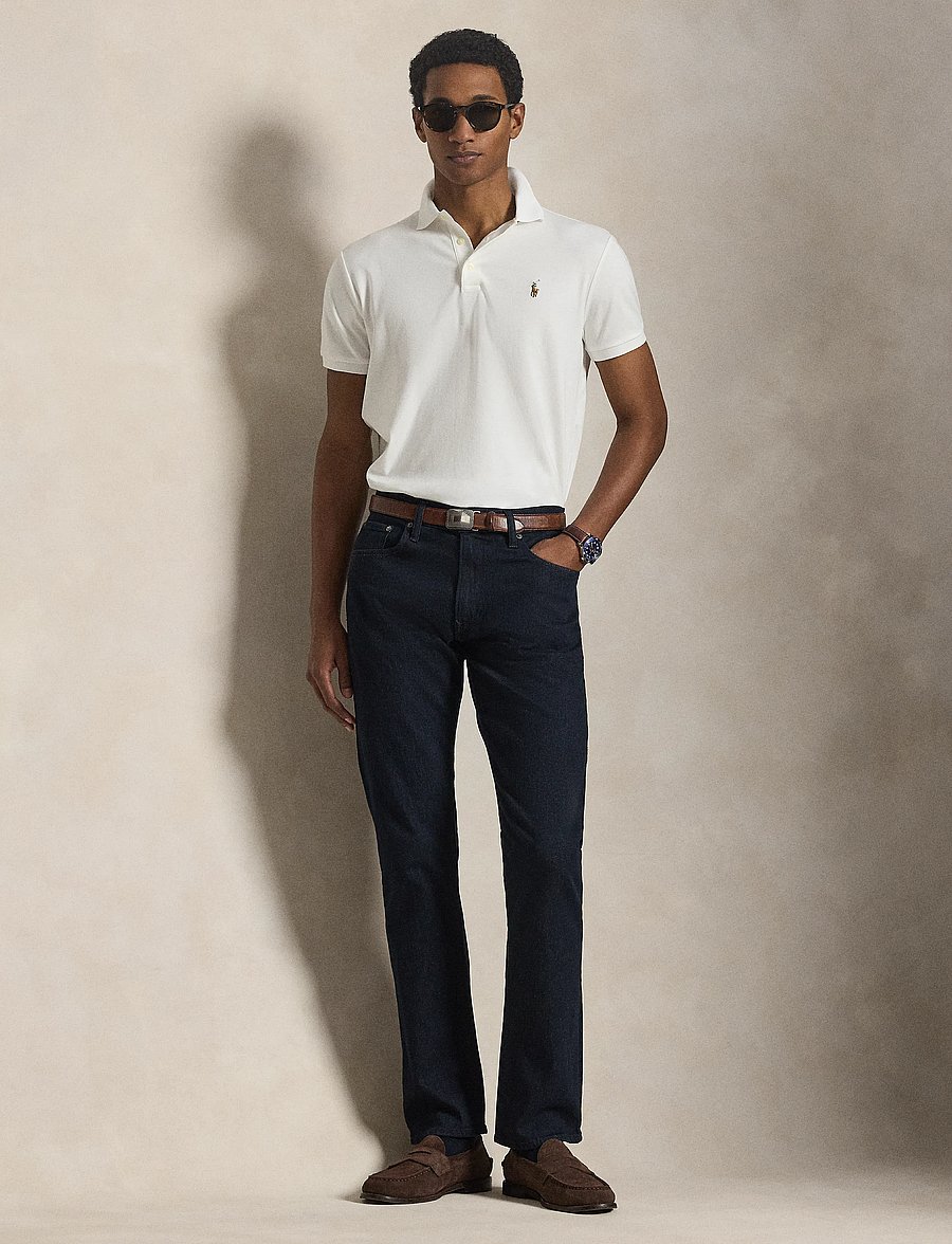 Polo Ralph Lauren - Custom Slim Fit Soft Cotton Polo Shirt - kurzärmelig - white - 4
