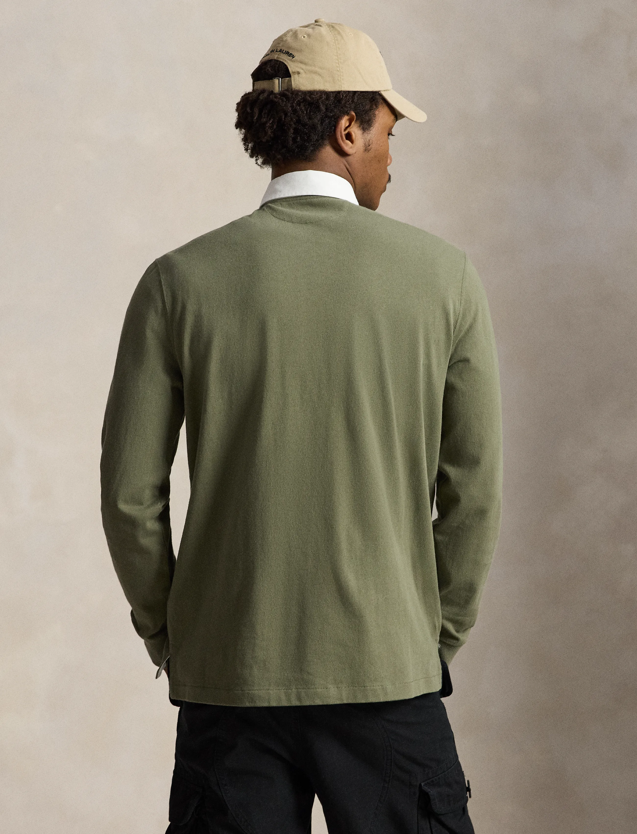 Polo Ralph Lauren - The Iconic Rugby Shirt - langärmelig - cruise olive - 3