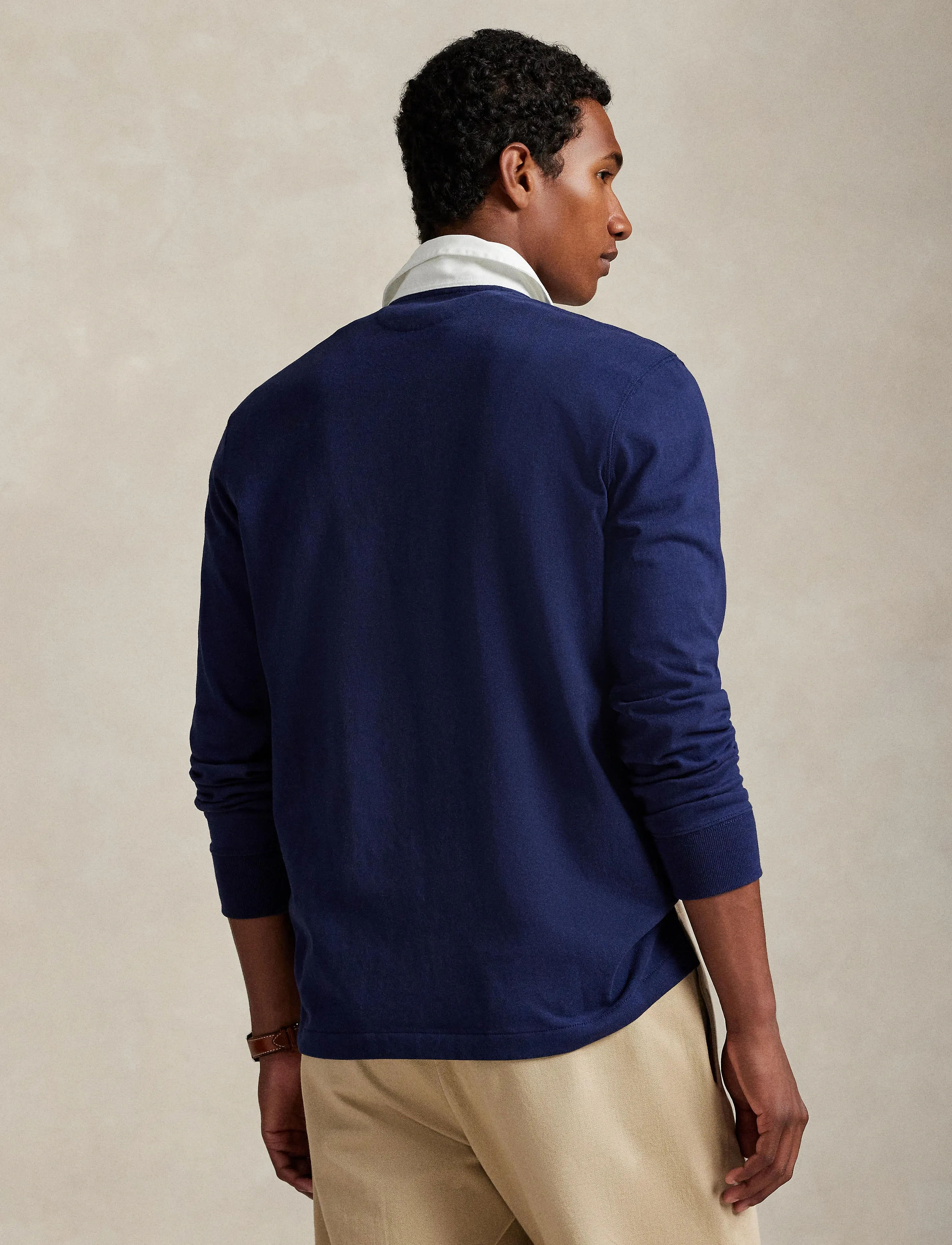 Polo Ralph Lauren - The Iconic Rugby Shirt - polo krekli ar garām piedurknēm - newport navy/c392 - 3