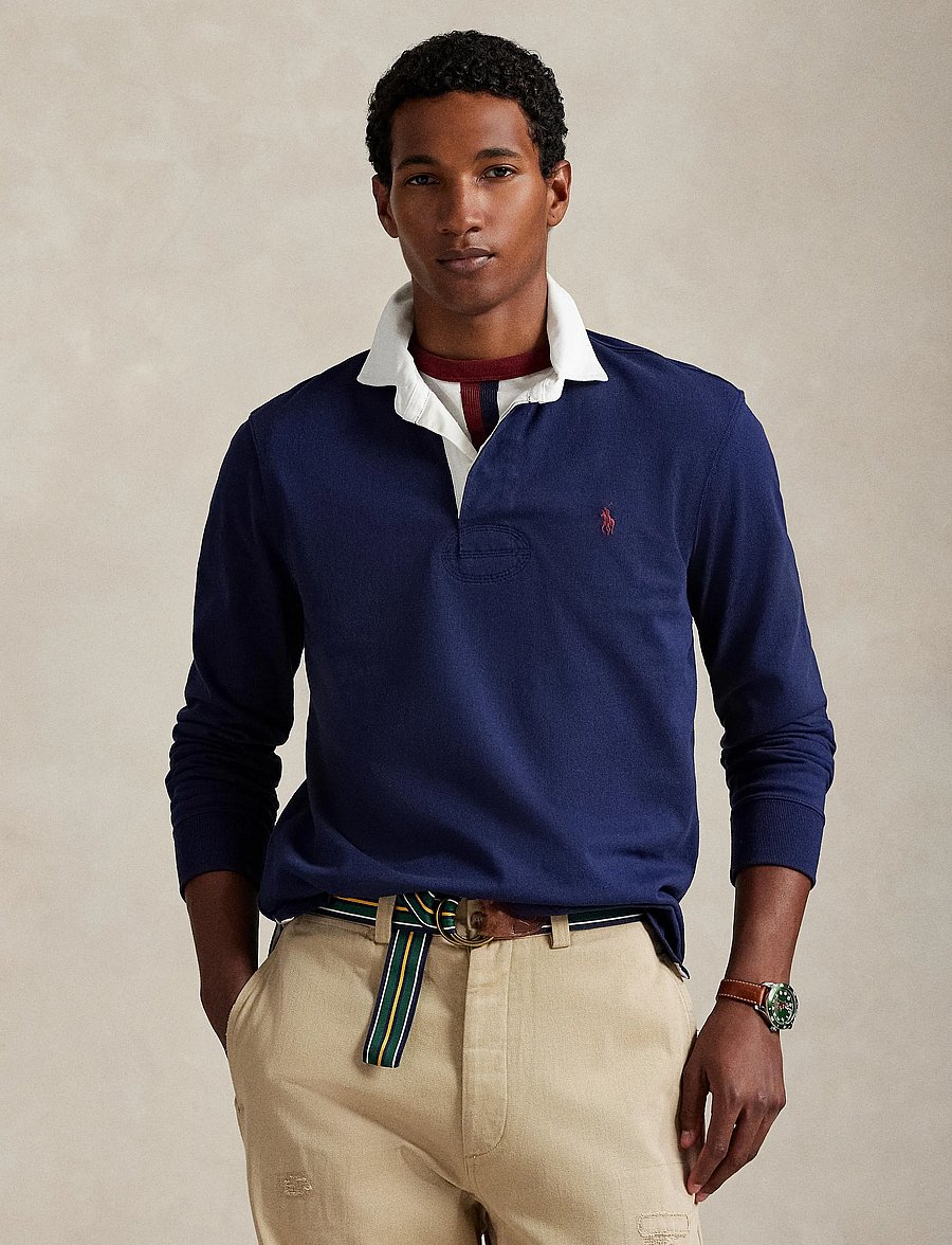 Polo Ralph Lauren - The Iconic Rugby Shirt - newport navy/c392 - 4