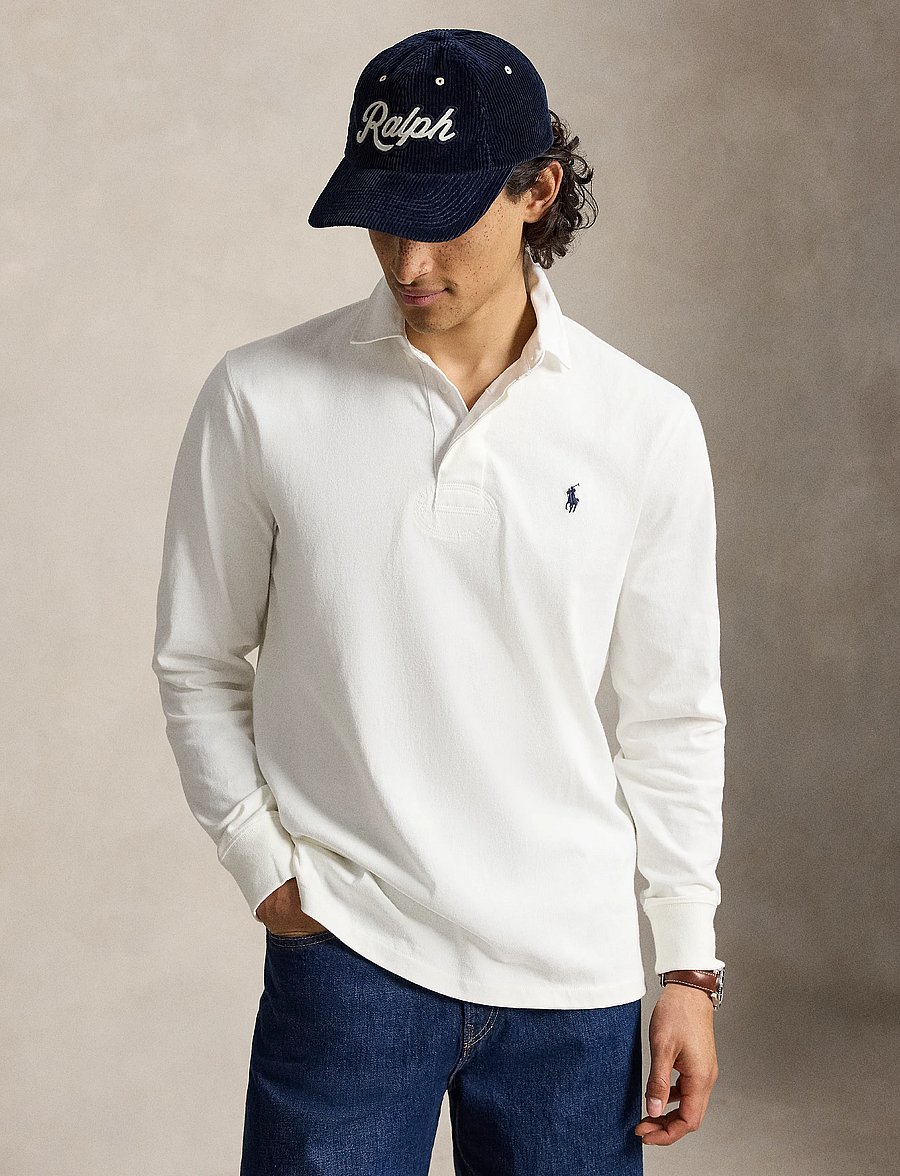 Polo Ralph Lauren - The Iconic Rugby Shirt - langärmelig - trophy cream - 4