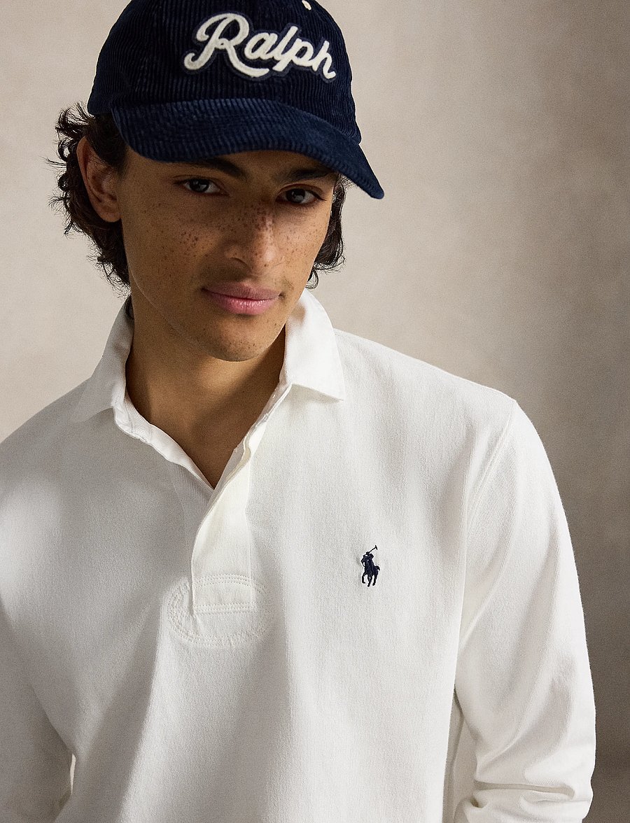 Polo Ralph Lauren - The Iconic Rugby Shirt - langärmelig - trophy cream - 5