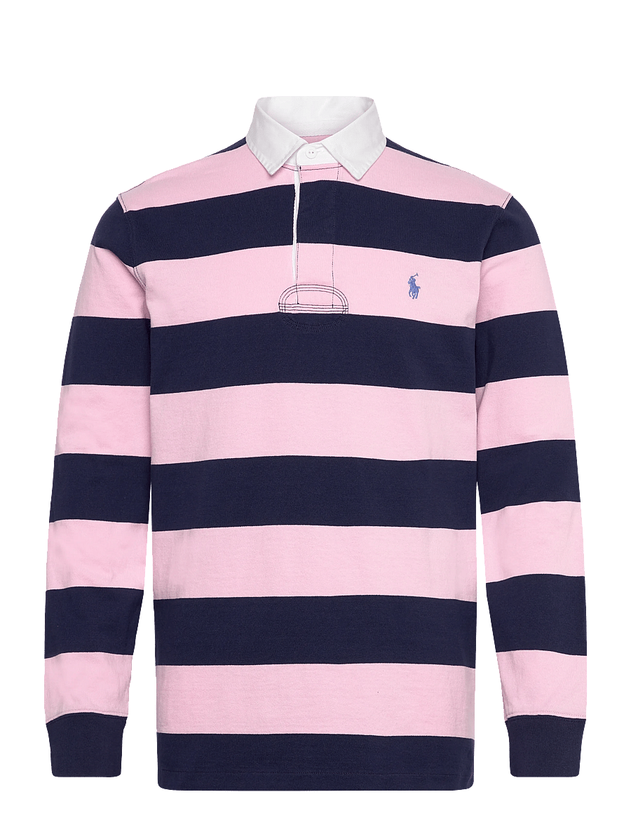 Polo Ralph Lauren - YD ULTW RUSTIC UT J-LSL-KNT - polos à manches longues - carmel pink/newpo - 0