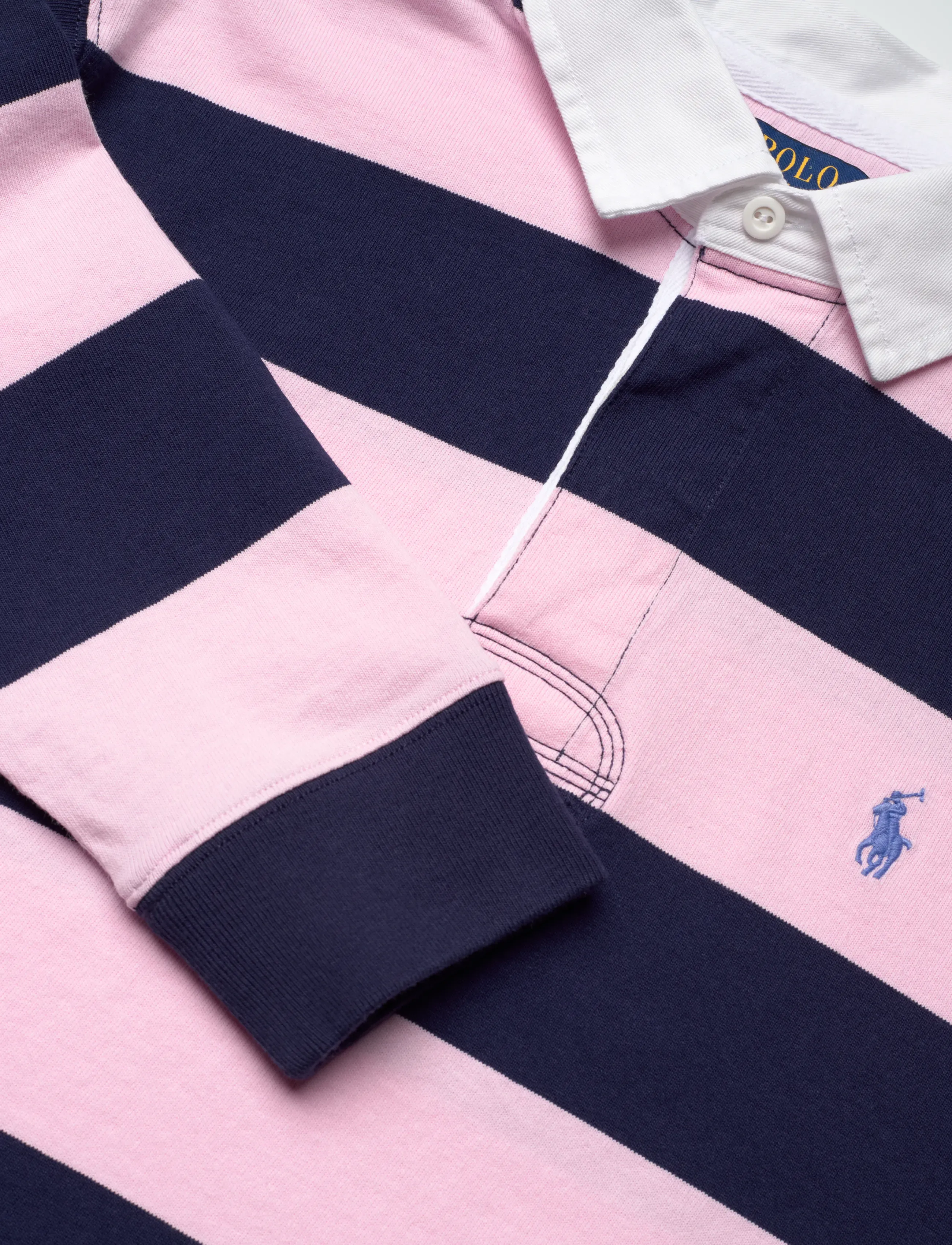 Polo Ralph Lauren - YD ULTW RUSTIC UT J-LSL-KNT - polos à manches longues - carmel pink/newpo - 2