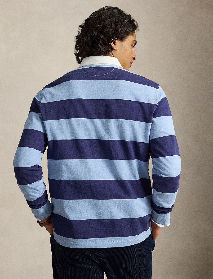 Polo Ralph Lauren - The Iconic Rugby Shirt - långärmade pikéer - chmry blu/bthus n - 3
