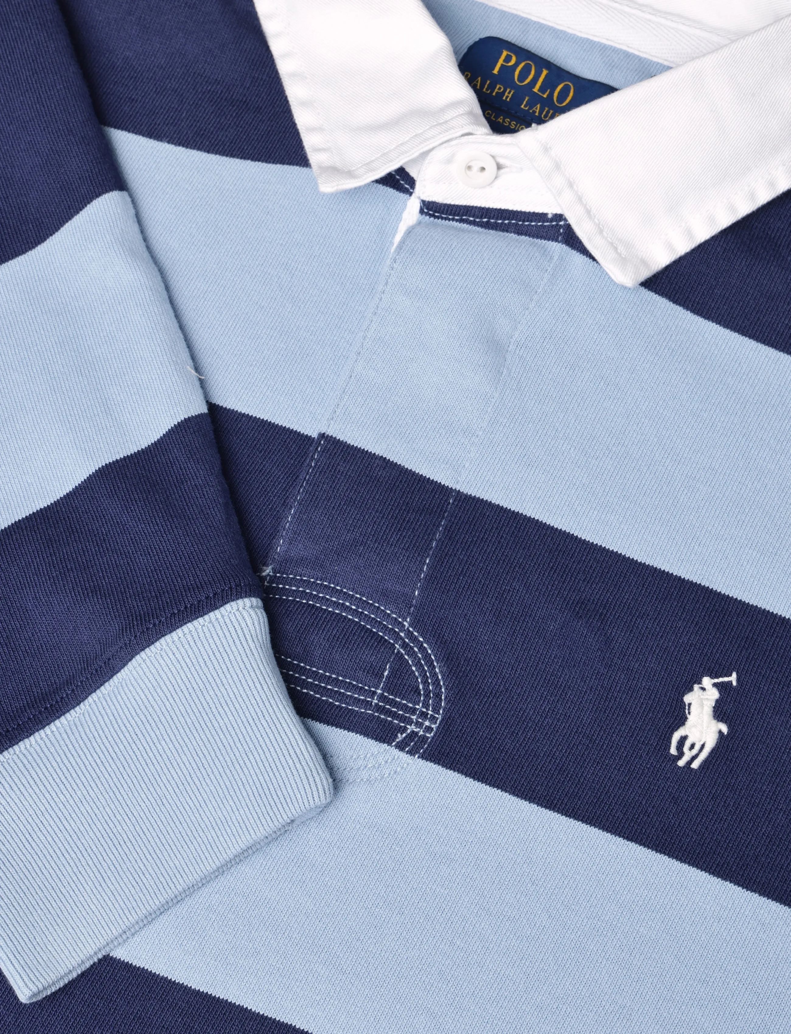 Polo Ralph Lauren - YD ULTW RUSTIC UT J-LSL-KNT - langærmede poloer - chmry blu/bthus n - 2