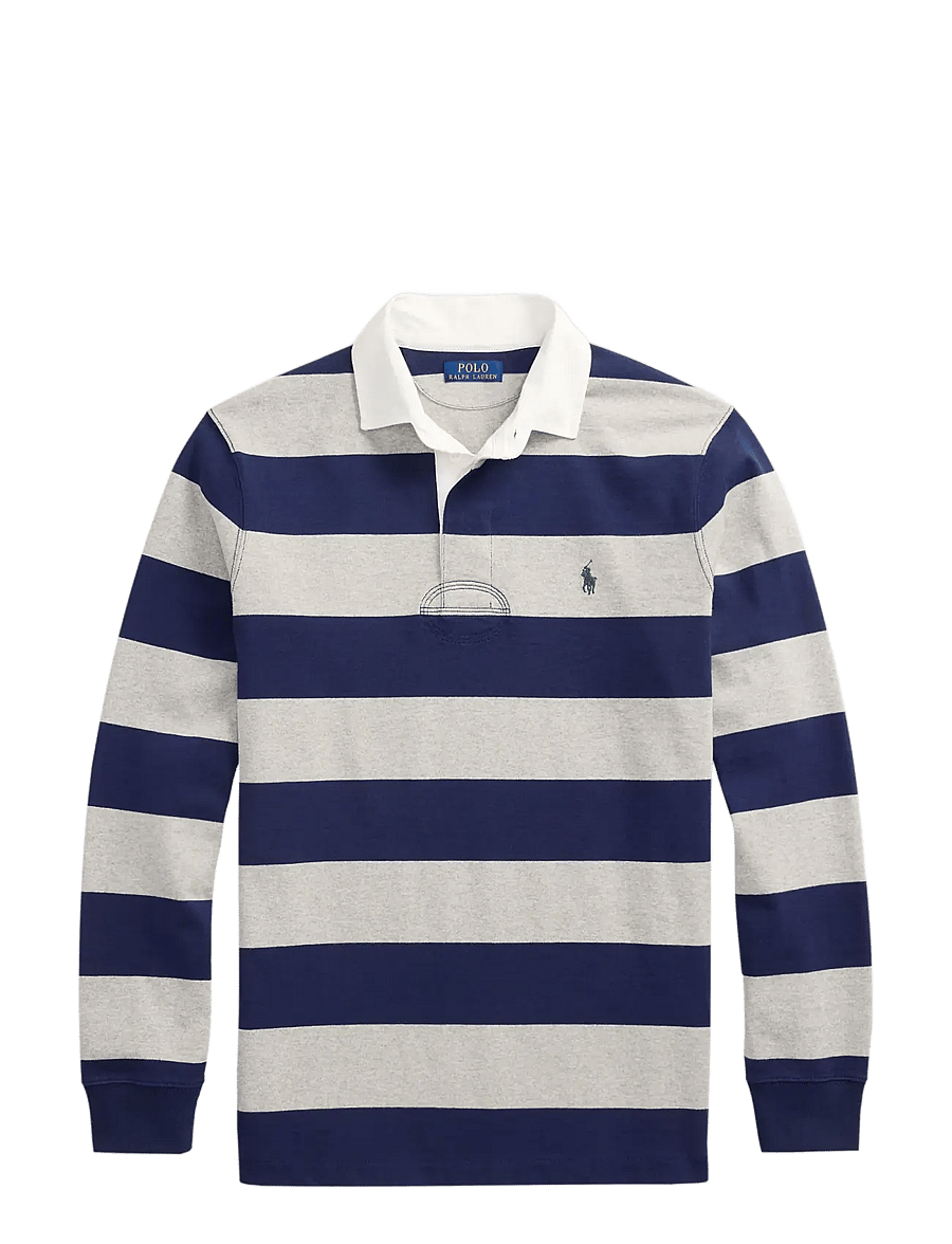 Polo Ralph Lauren - YD ULTW RUSTIC UT J-LSL-KNT - langærmede poloer - newport navy/ando - 1