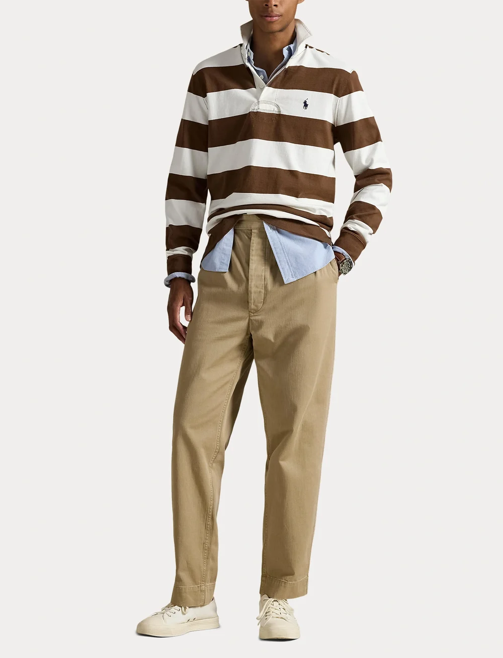 Polo Ralph Lauren - The Iconic Rugby Shirt - langärmelig - pale russet/troph - 4