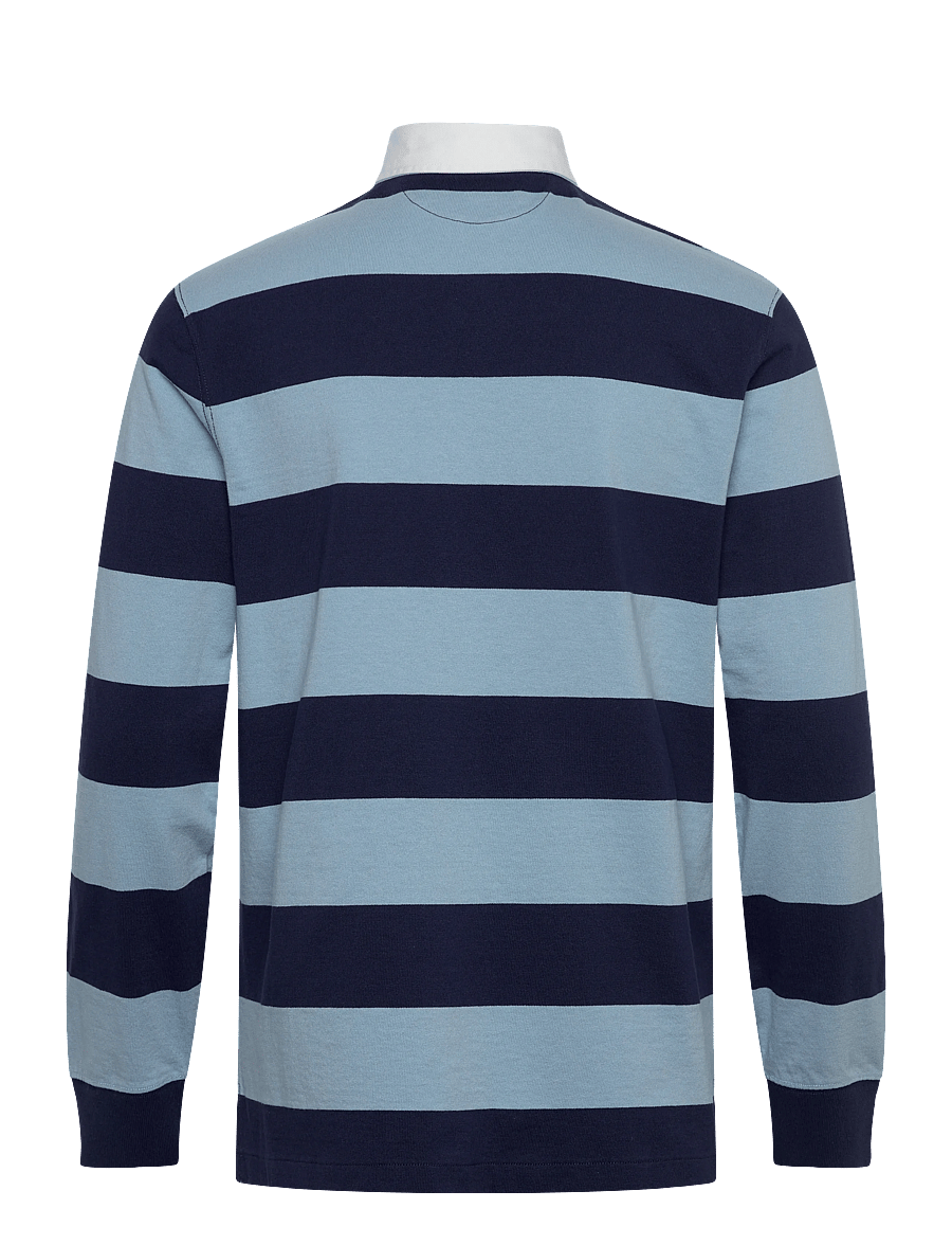 Polo Ralph Lauren - YD ULTW RUSTIC UT J-LSL-KNT - polo marškinėliai ilgomis rankovėmis - powder blue/newpo - 1