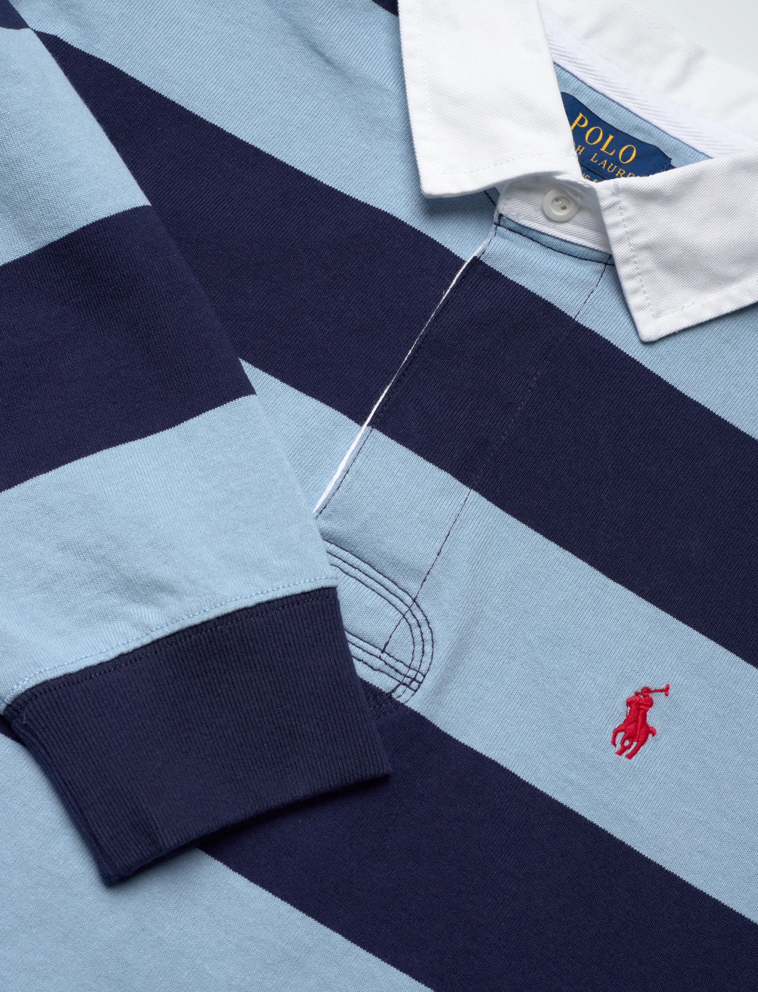 Polo Ralph Lauren - YD ULTW RUSTIC UT J-LSL-KNT - langärmelig - powder blue/newpo - 2