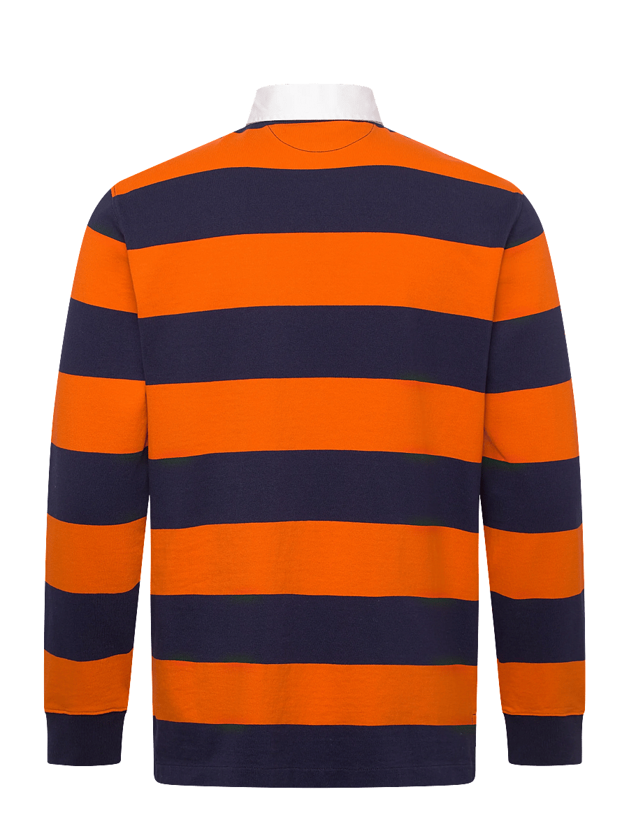 Polo Ralph Lauren - YD ULTW RUSTIC UT J-LSL-KNT - langærmede poloer - sailing orange/ne - 1
