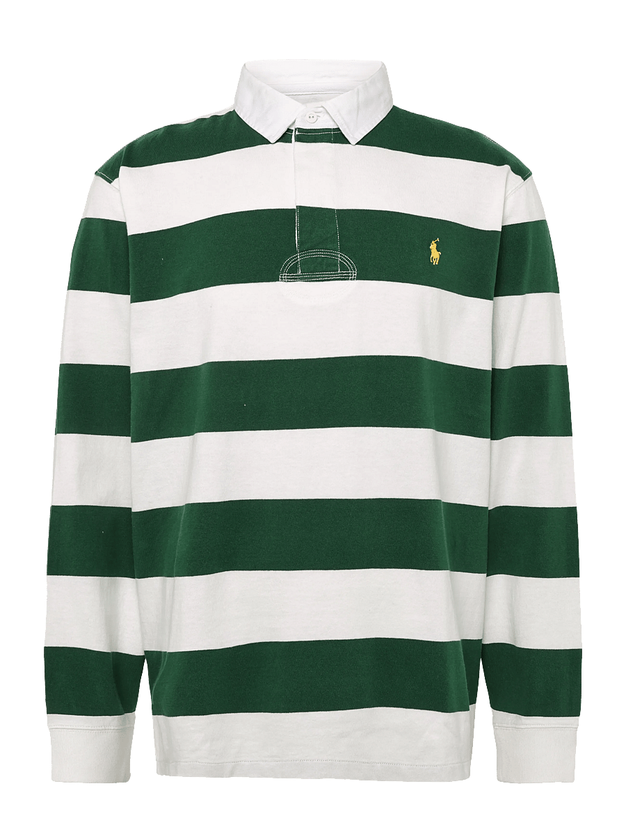 Polo Ralph Lauren - YD ULTW RUSTIC UT J-LSL-KNT - langærmede poloer - trphy crm/nw fore - 0