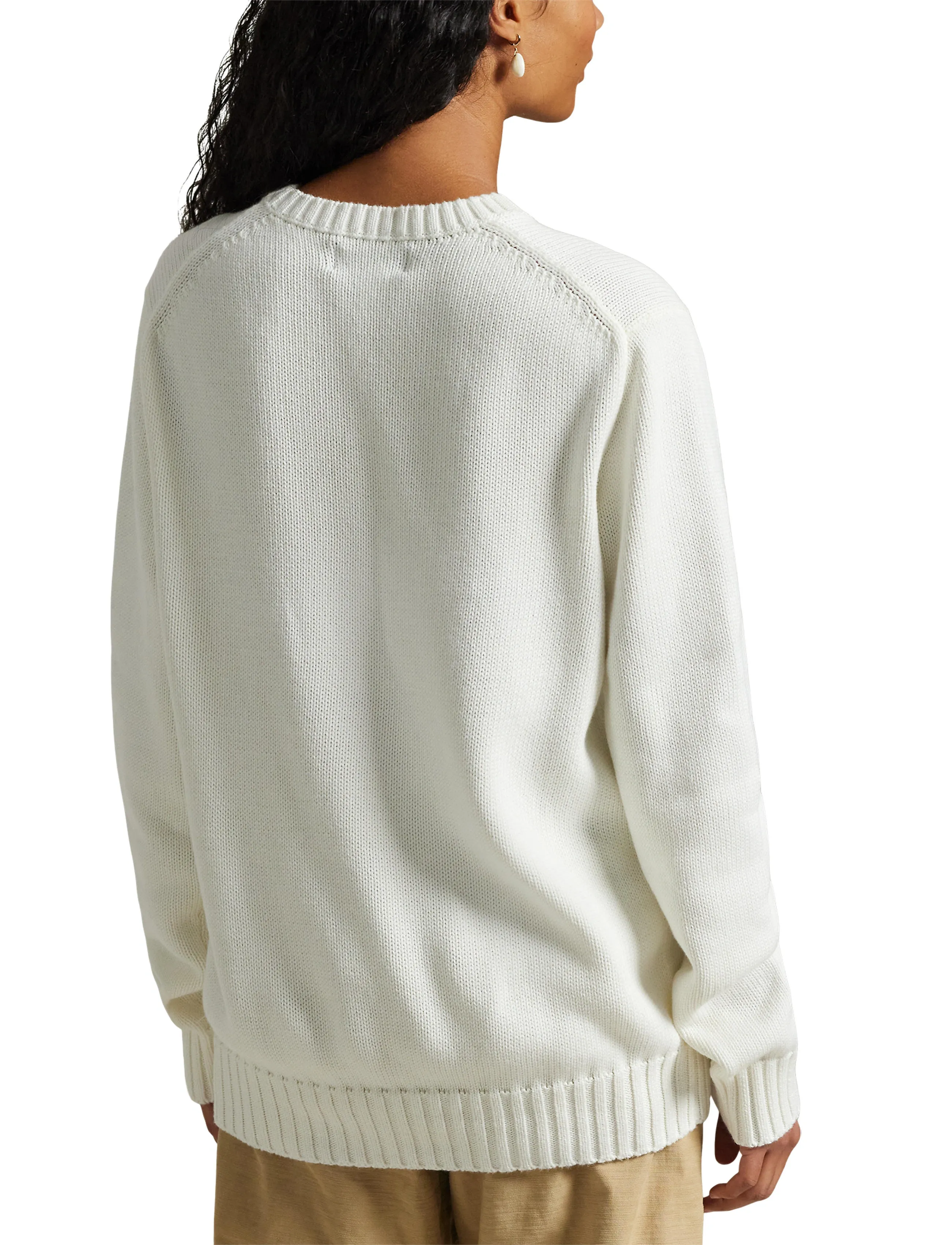 Polo Ralph Lauren The Iconic Flag Sweater stickade tröjor herr – bild 10