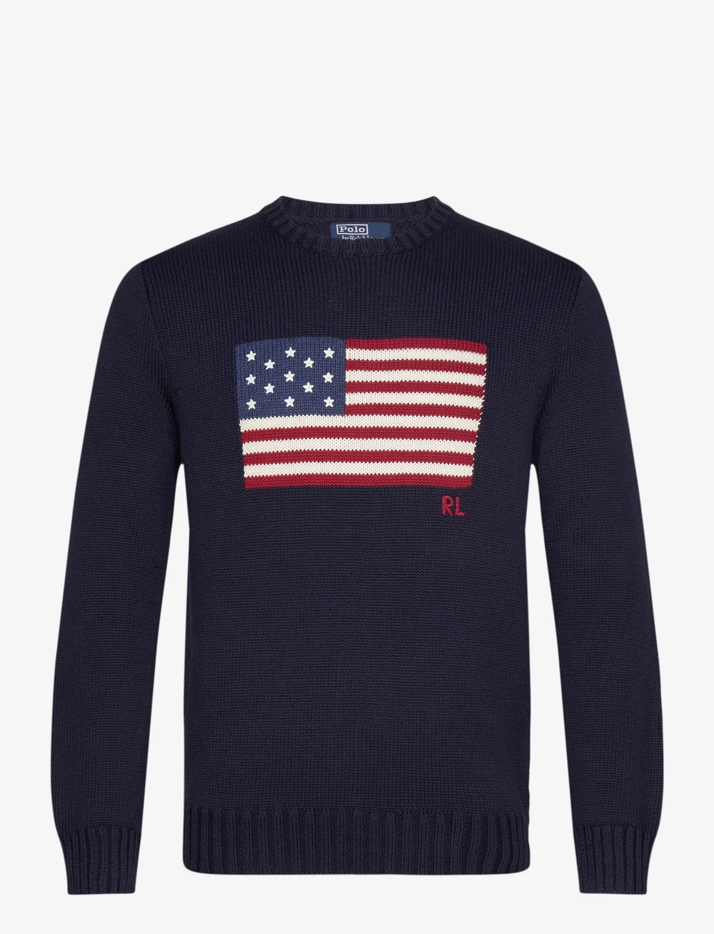 Polo Ralph Lauren The Iconic Flag Sweater Knitted Round Necks Boozt