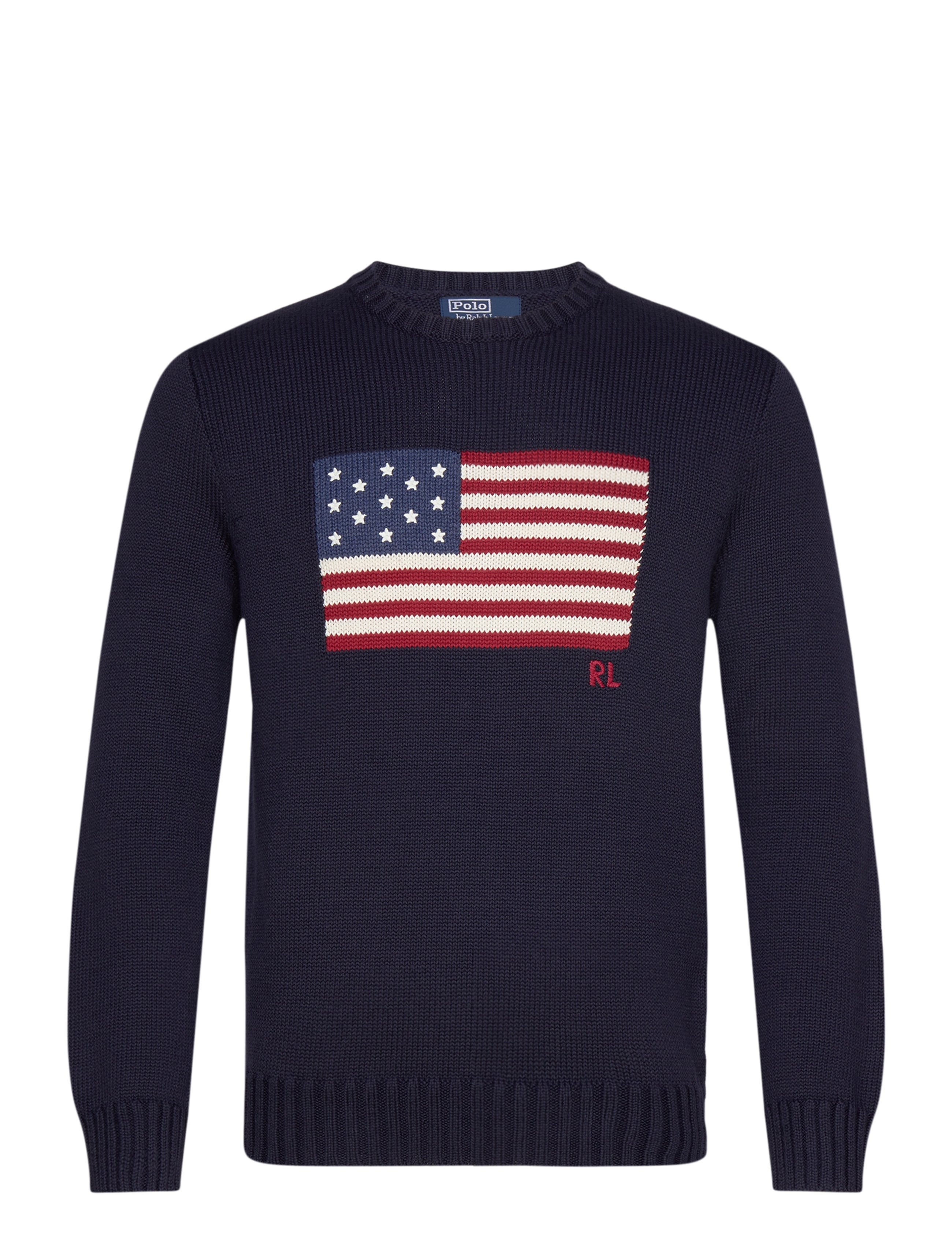 Polo Ralph Lauren The Iconic Flag Sweater - Kleidung - HUNTER NAVY / navy