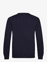 Polo Ralph Lauren - The Iconic Flag Sweater - ronde hals - hunter navy - 1