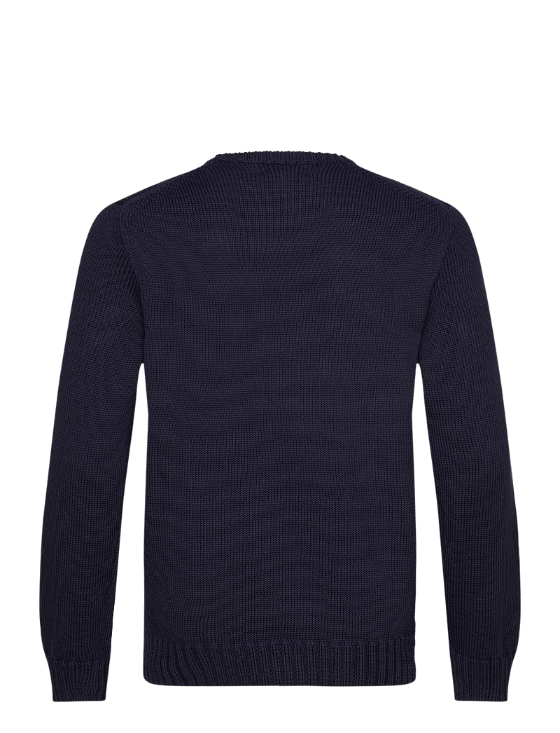 Polo Ralph Lauren - The Iconic Flag Sweater - rund hals - hunter navy - 2