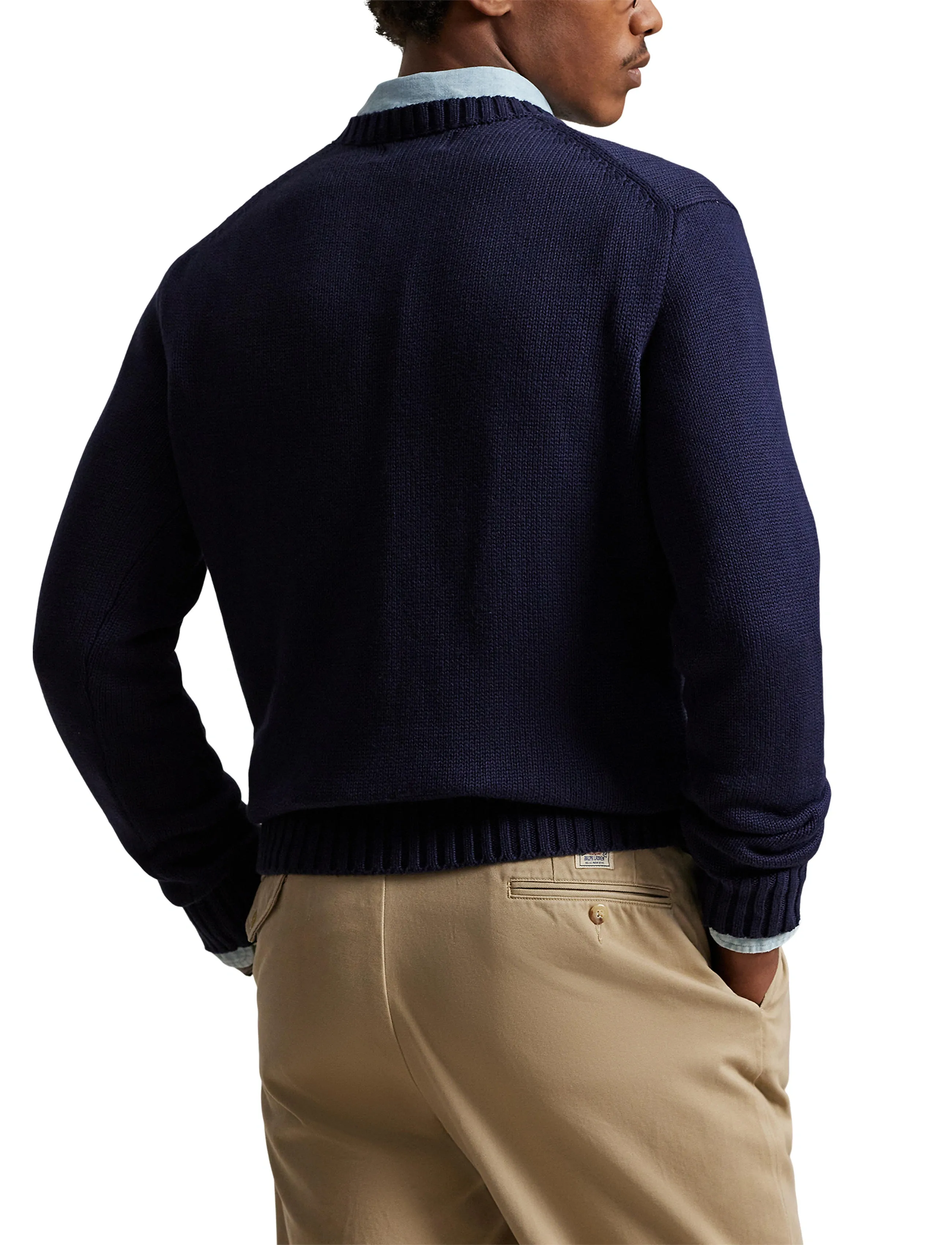 Polo Ralph Lauren The Iconic Flag Sweater stickade tröjor herr – bild 8