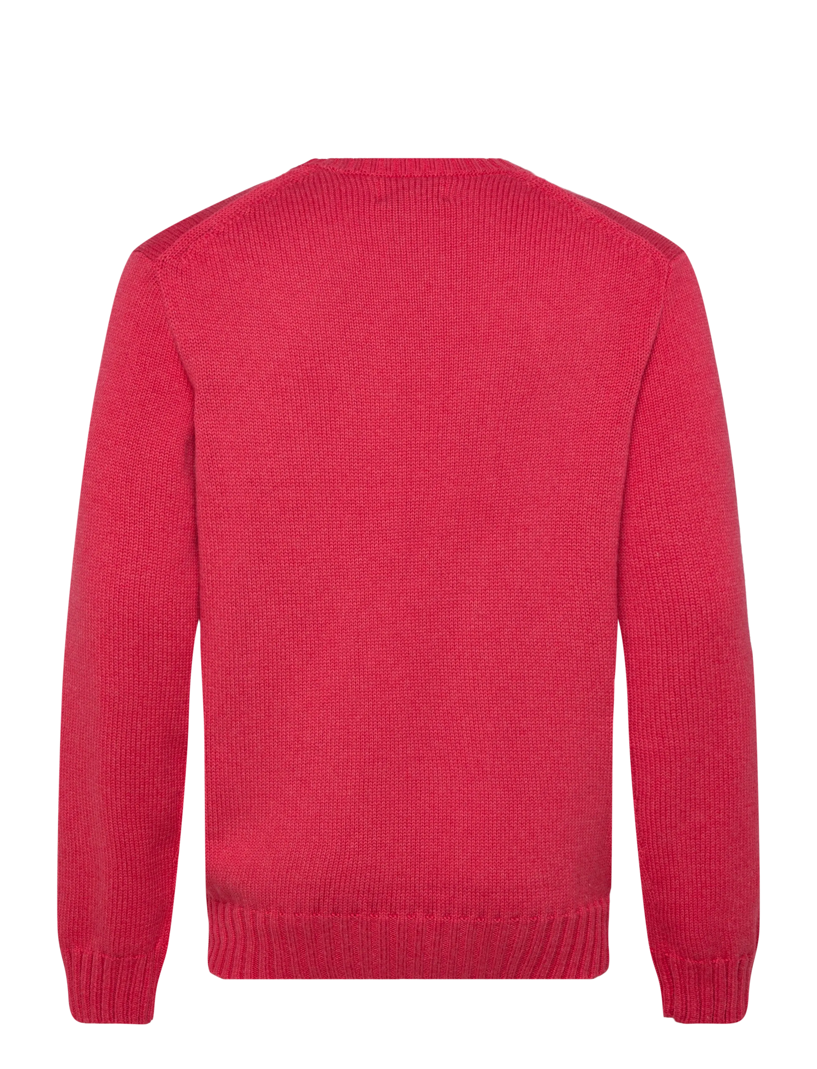 Polo Ralph Lauren - The Iconic Flag Sweater - rundhals - red topaz hthr - 1