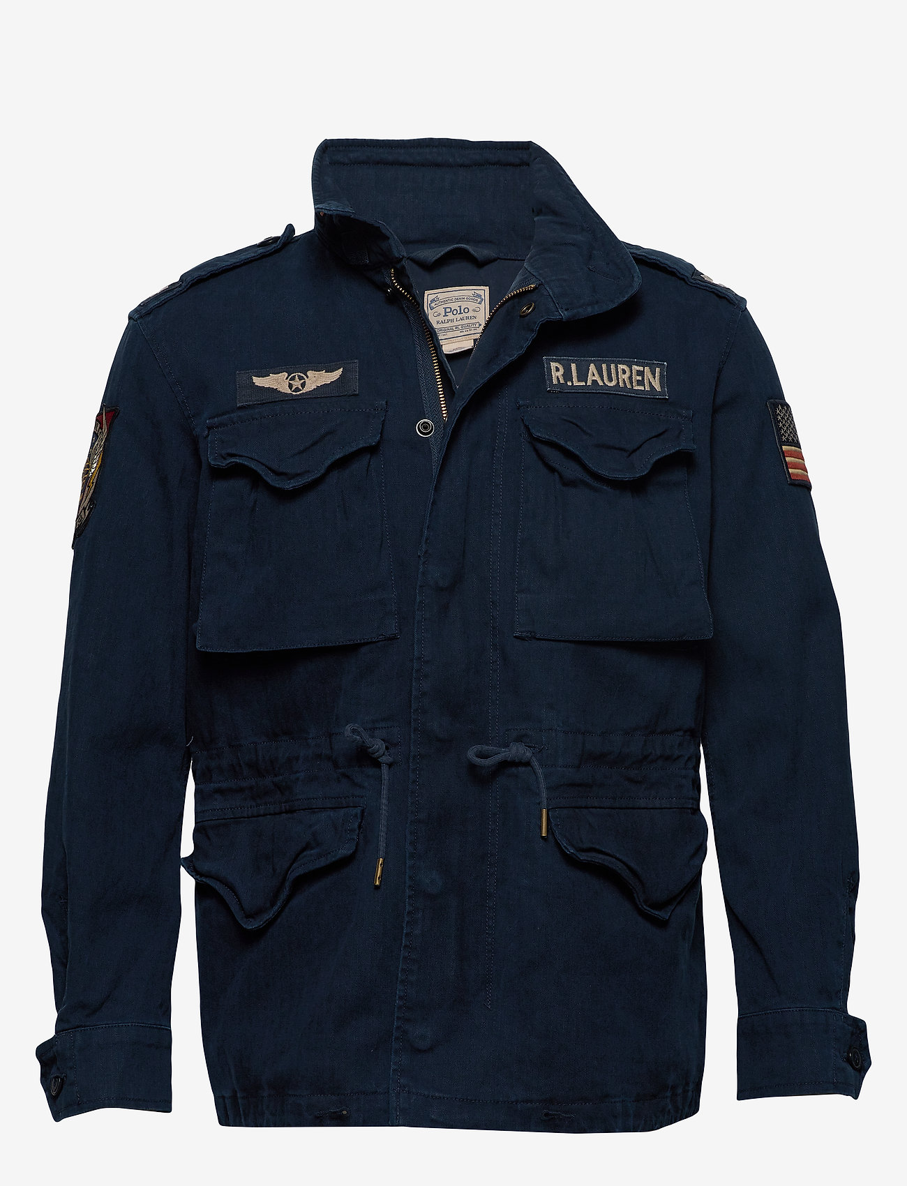 NAVY W/ PATCHES