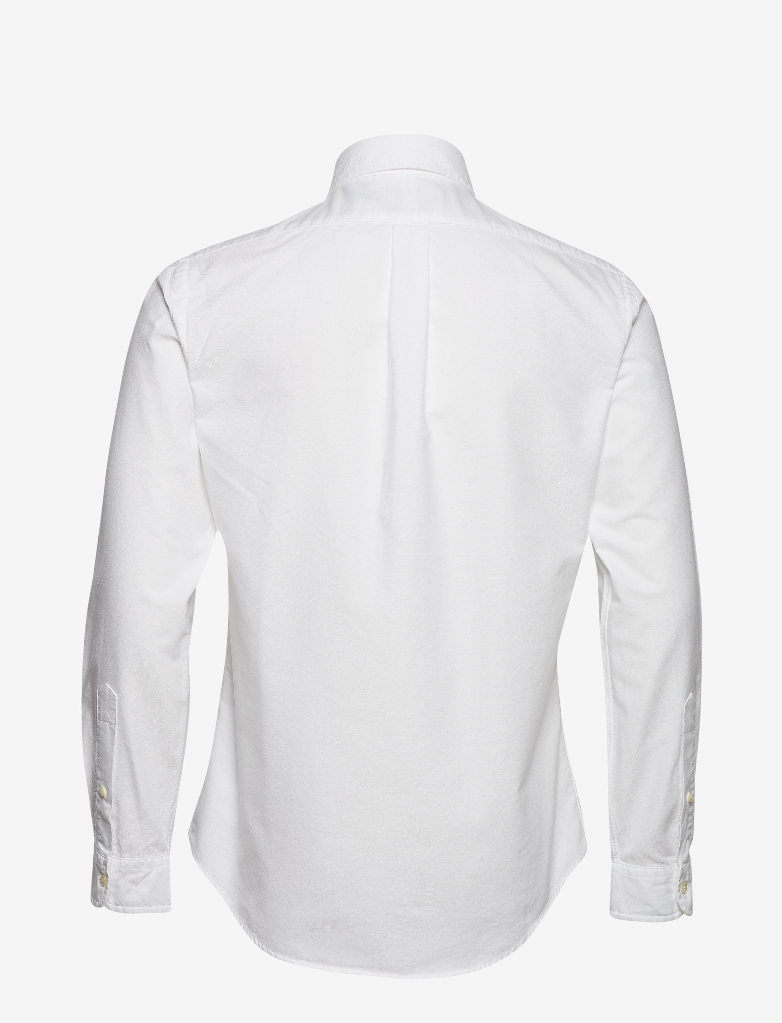 Polo Ralph Lauren - Slim Fit Garment-Dyed Oxford Shirt - oxford-skyrtur - white - 1