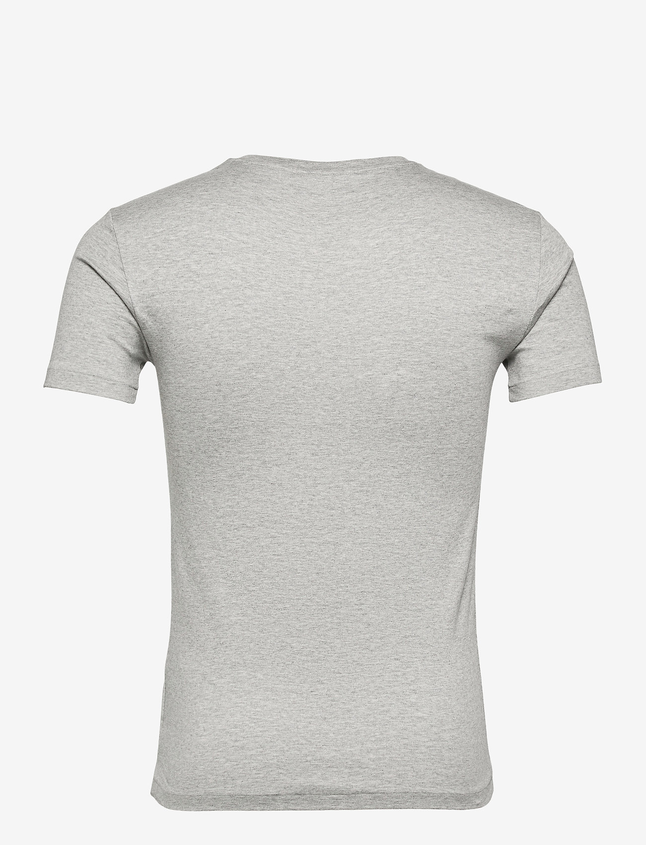 Polo Ralph Lauren - Custom Slim Fit Soft Cotton T-Shirt - kortärmade t-shirts - andover heather - 2