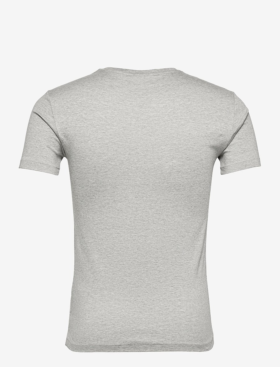 Polo Ralph Lauren - Custom Slim Fit Soft Cotton T-Shirt - lühikeste varrukatega t-särgid - andover heather - 2