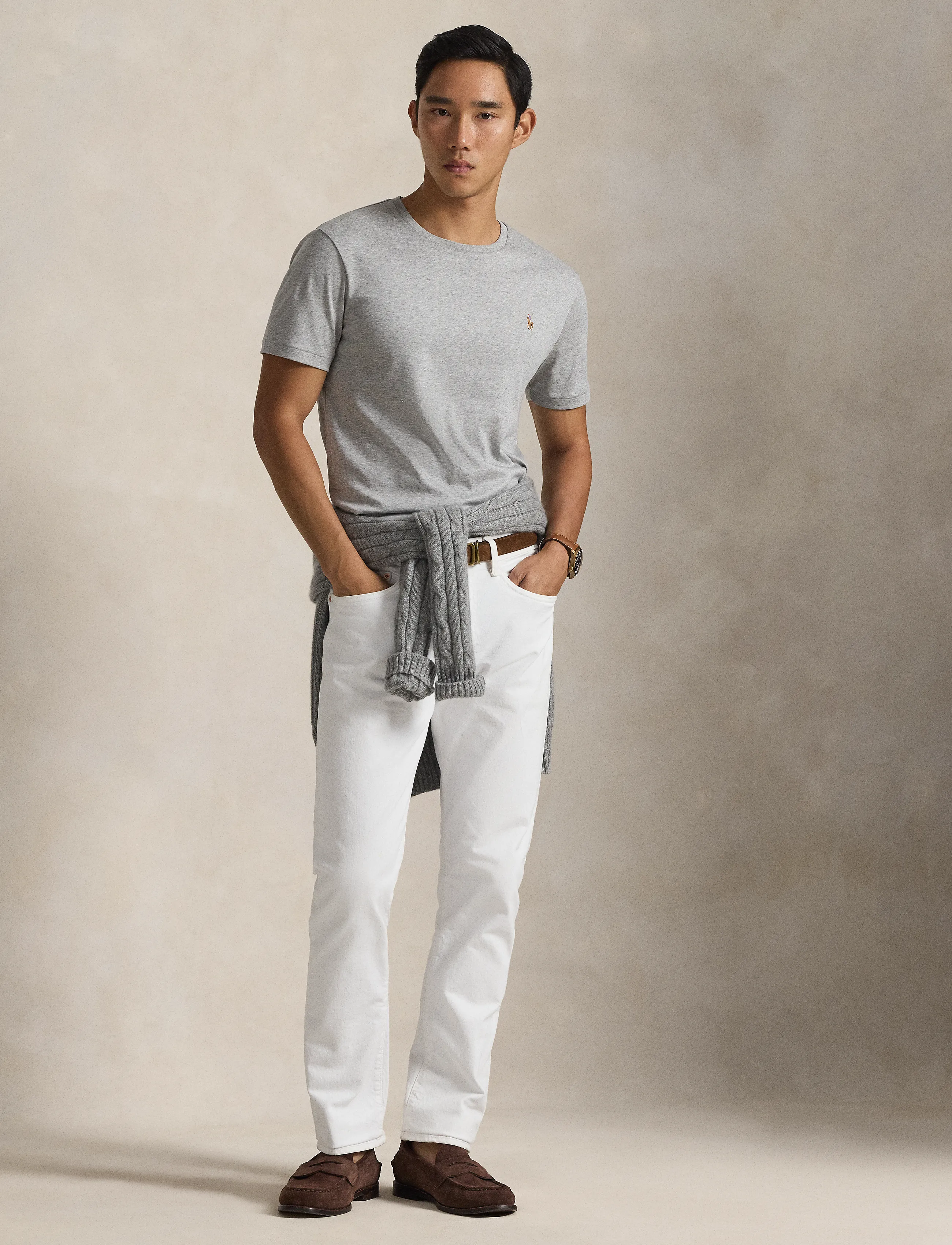 Polo Ralph Lauren Custom Slim Fit Soft Cotton T-Shirt herr – bild 6