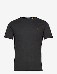 Polo Ralph Lauren - Custom Slim Fit Soft Cotton T-Shirt - t-shirts à manches courtes - black marl heathe - 0