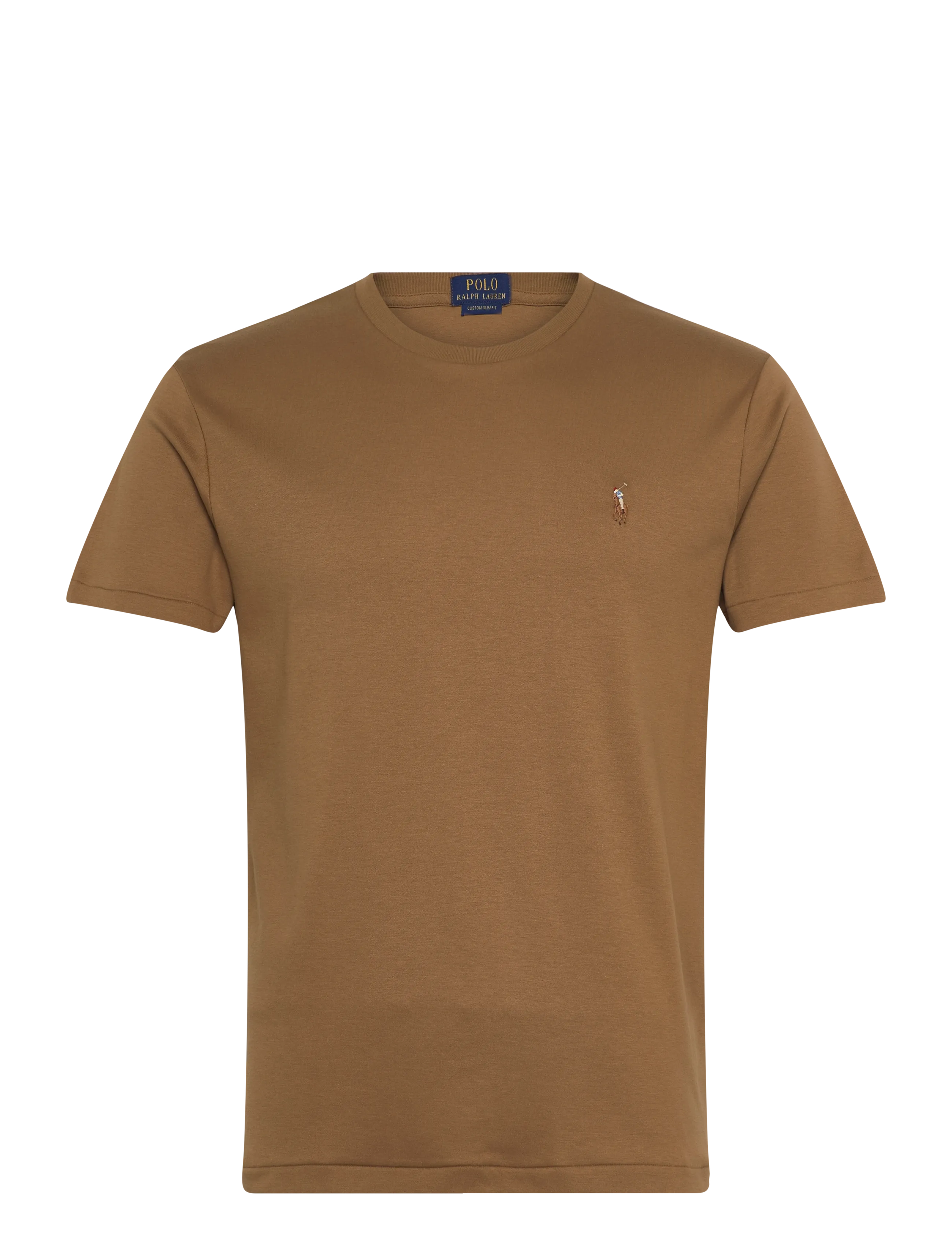 Polo Ralph Lauren PIMA POLO-SSL-TSH - E-smaspäev - CAFE BROWN / brown