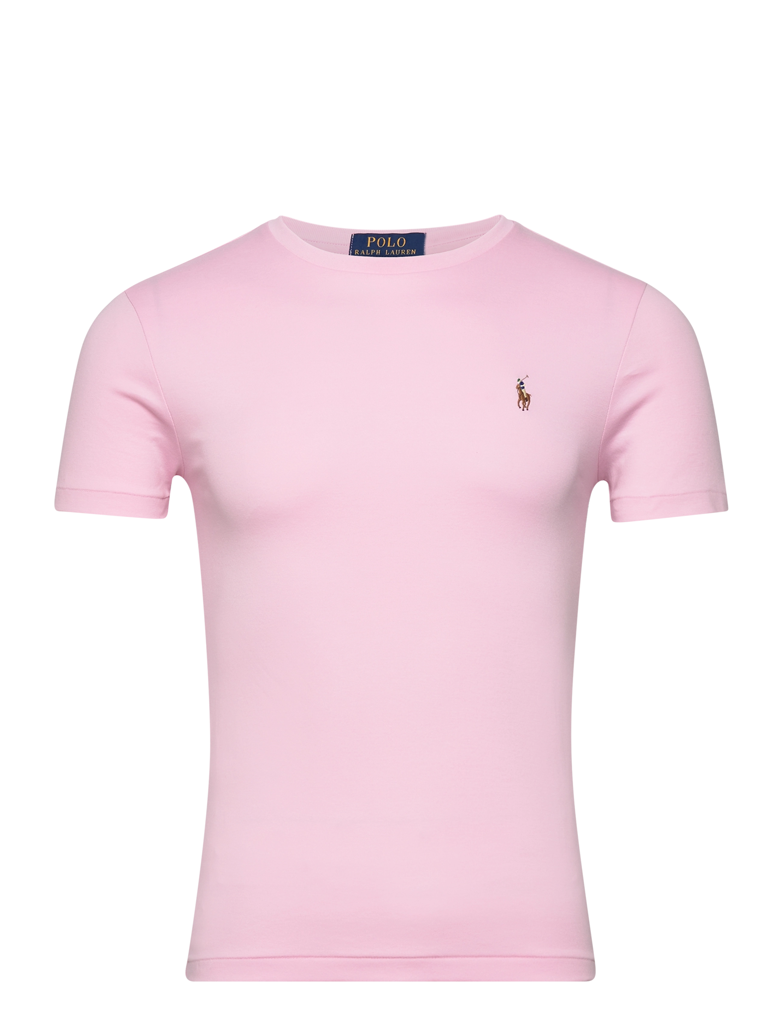 Polo Ralph Lauren Custom Slim Fit Soft Cotton T-Shirt - Ralph Lauren - CARMEL PINK / pink/rose