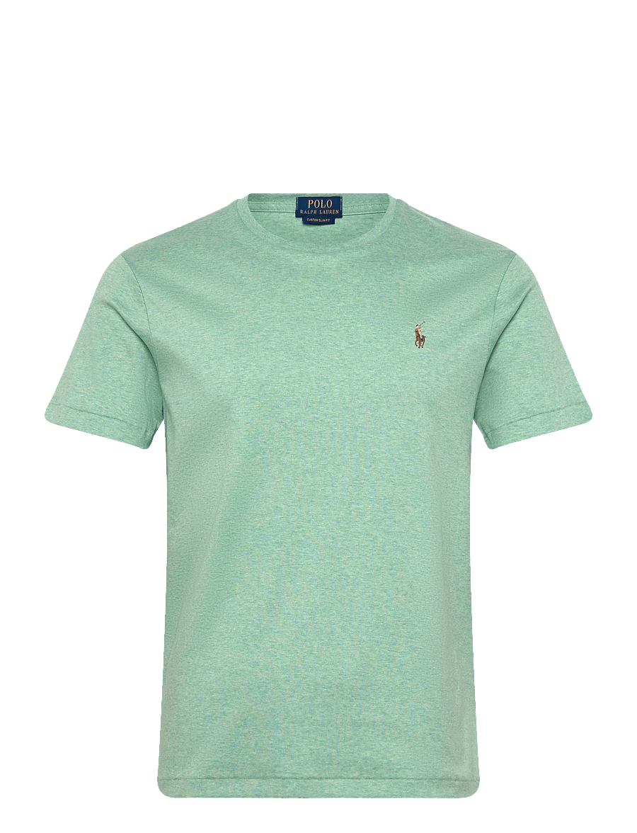 Polo Ralph Lauren - PIMA POLO-SSL-TSH - lühikeste varrukatega t-särgid - celadon heather - 0