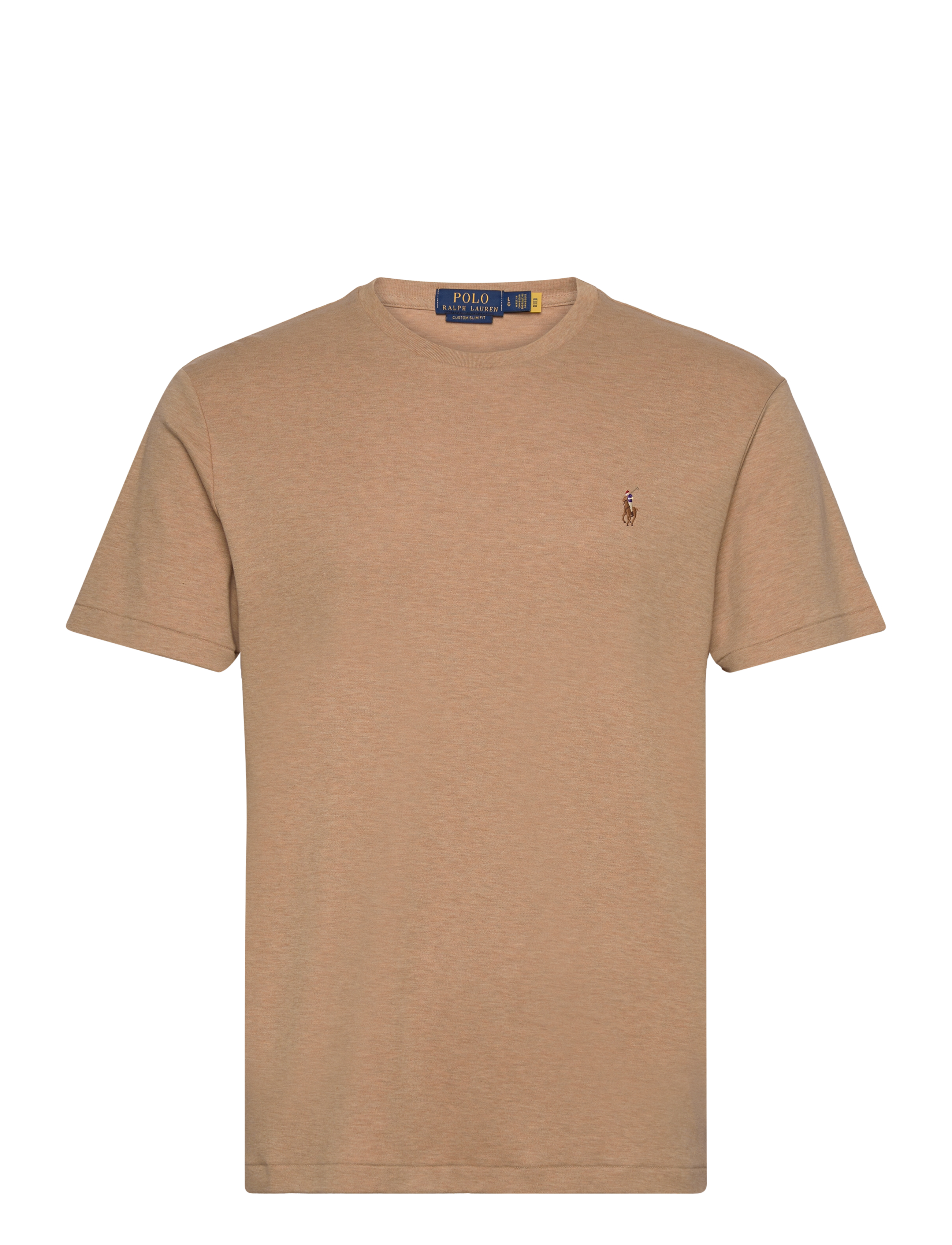 Polo Ralph Lauren - PIMA POLO-SSL-TSH - lühikeste varrukatega t-särgid - classic camel hea - 1