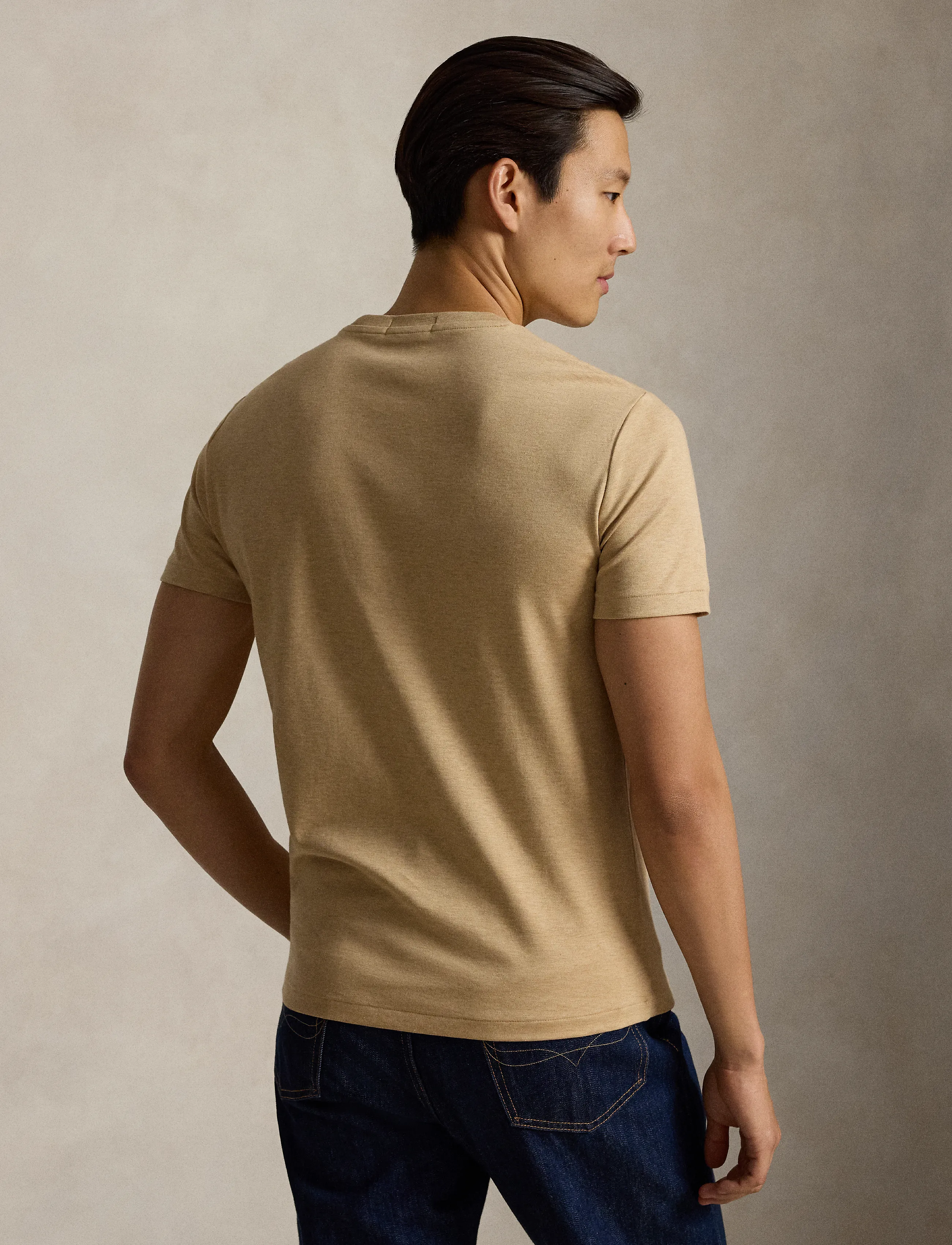 Polo Ralph Lauren - PIMA POLO-SSL-TSH - lühikeste varrukatega t-särgid - classic camel hea - 3