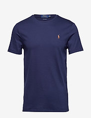 Polo Ralph Lauren - Custom Slim Fit Soft Cotton T-Shirt - kortärmade t-shirts - refined navy - 1