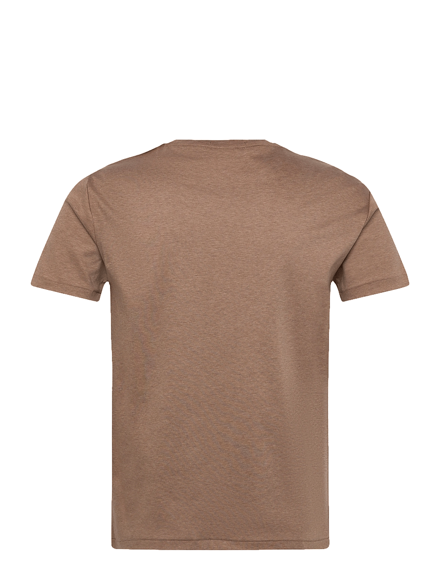 Polo Ralph Lauren - Custom Slim Fit Soft Cotton T-Shirt - kurzärmelig - grey cloud heathe - 1