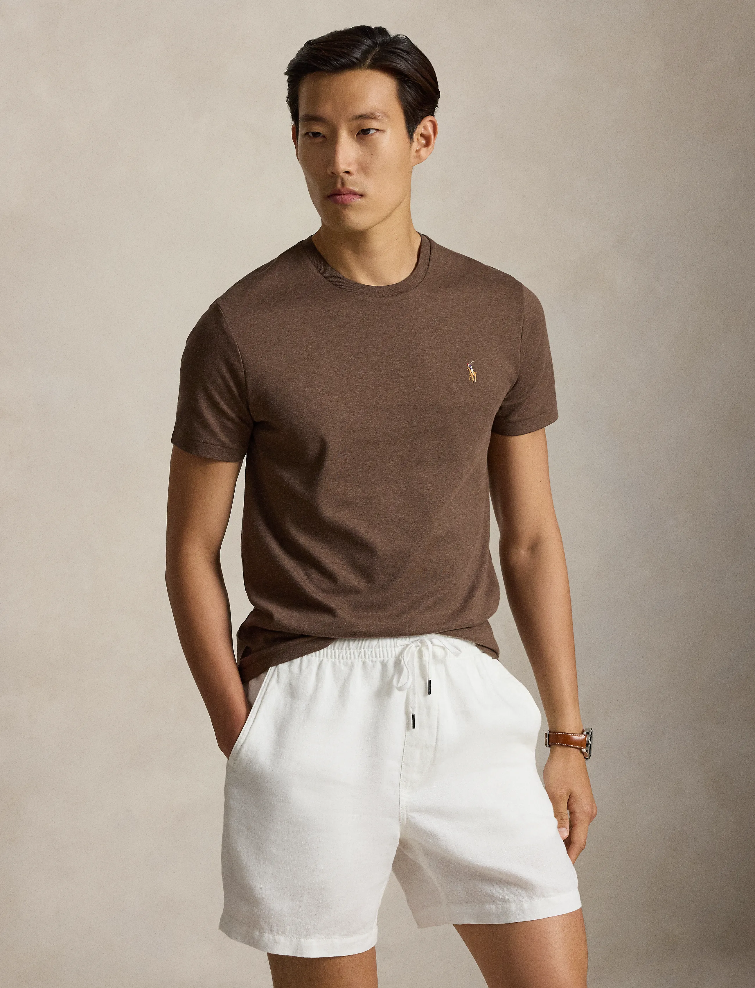 Polo Ralph Lauren Custom Slim Fit Soft Cotton T-Shirt herr – bild 7