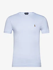Polo Ralph Lauren - Custom Slim Fit Soft Cotton T-Shirt - kortärmade t-shirts - office blue - 0