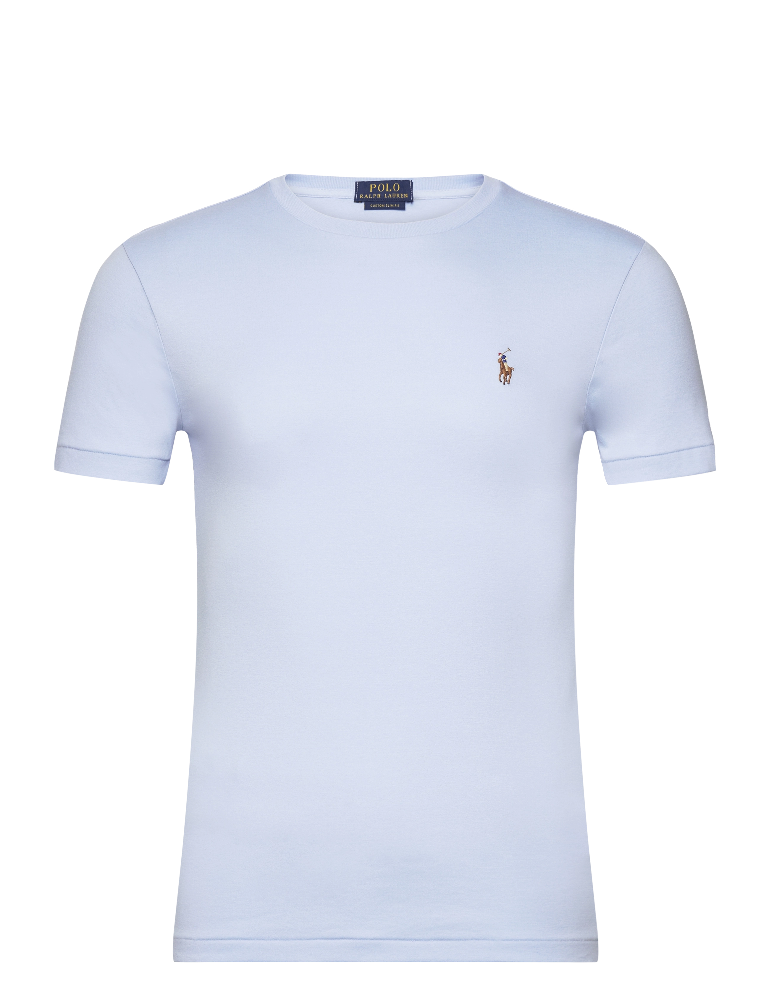 Polo Ralph Lauren Custom Slim Fit Soft Cotton T-Shirt - Ralph Lauren - OFFICE BLUE / blue