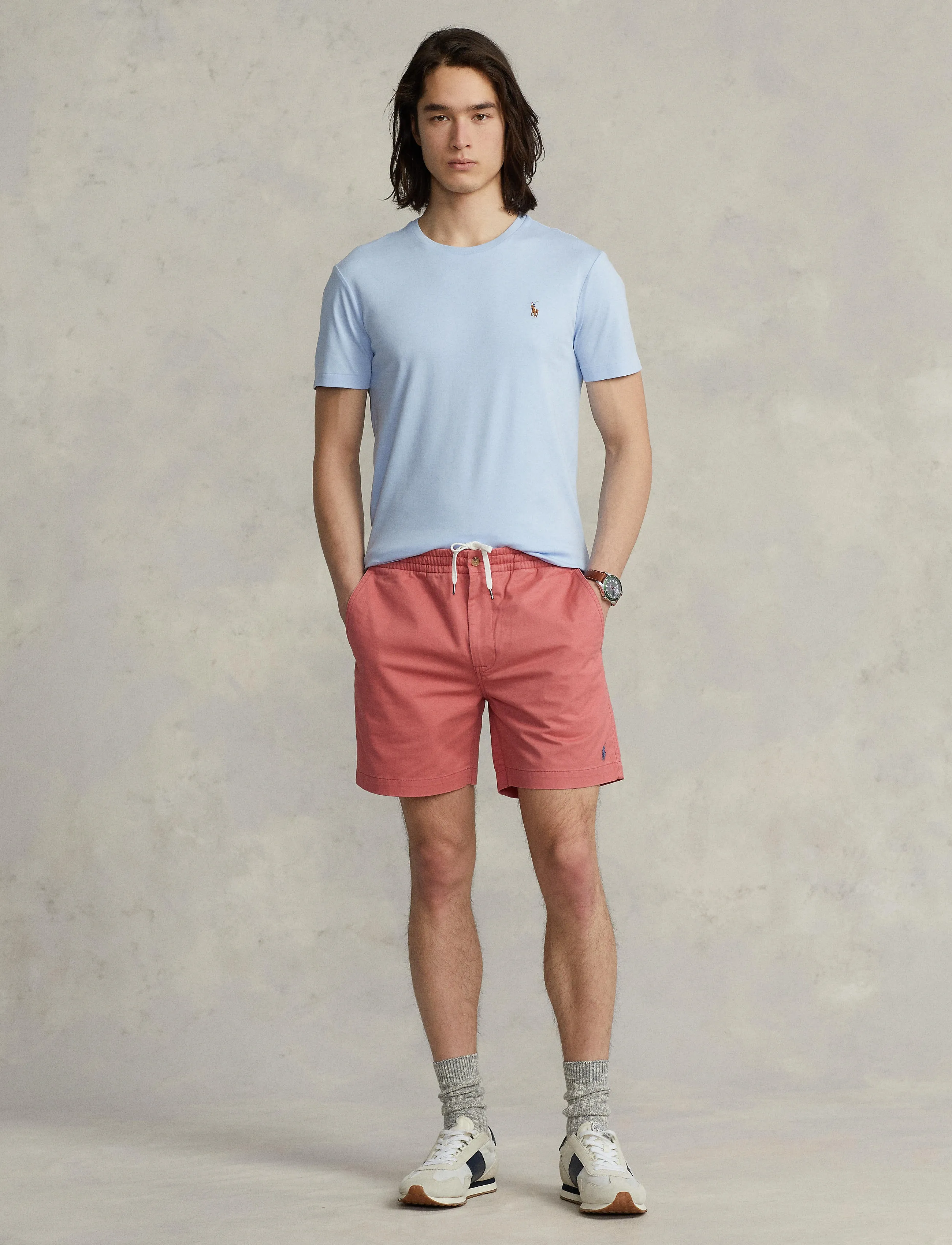 Polo Ralph Lauren - PIMA POLO-SSL-TSH - short-sleeved t-shirts - office blue - 4