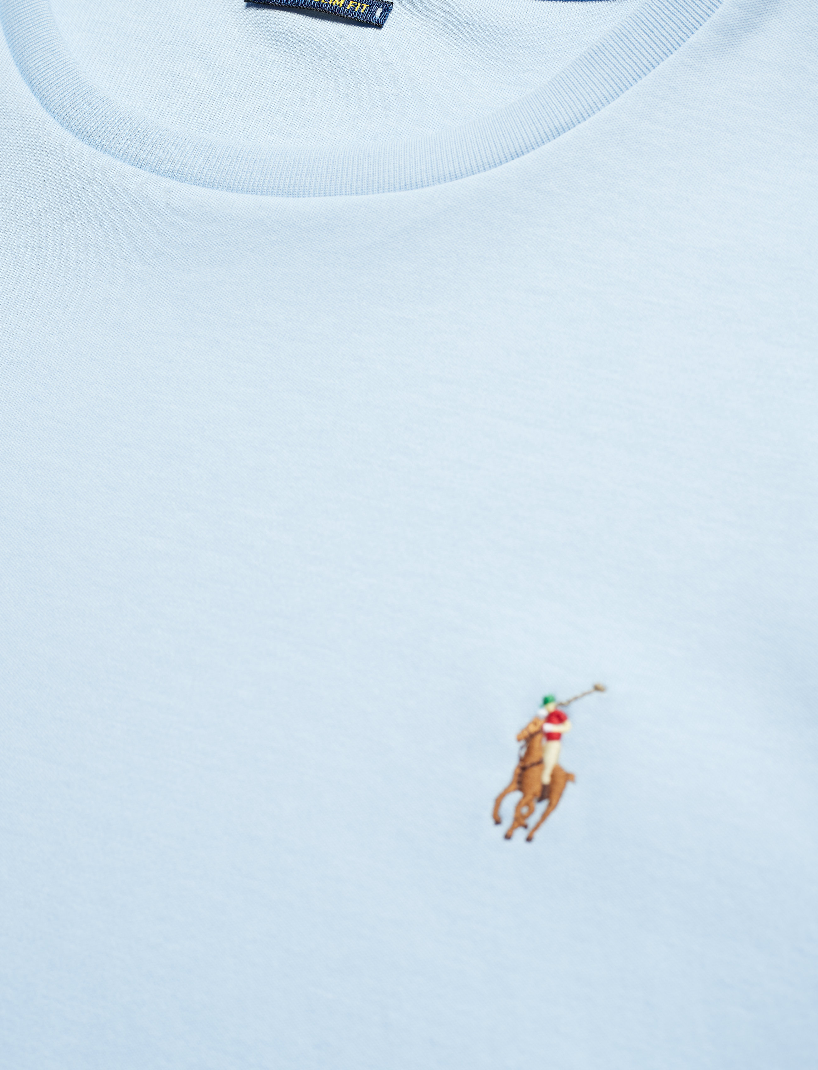 Polo Ralph Lauren - PIMA POLO-SSL-TSH - short-sleeved t-shirts - office blue - 3