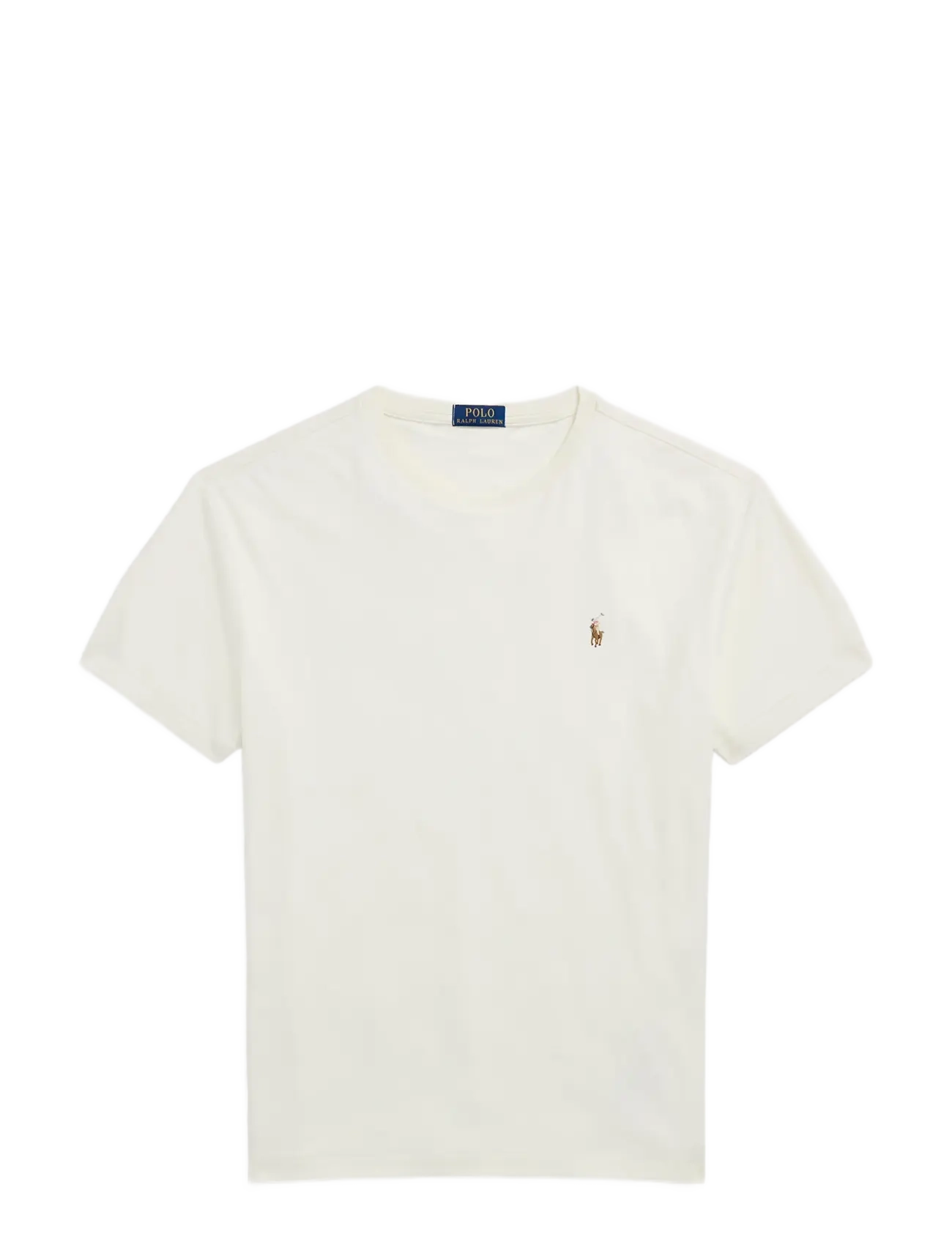 Custom Slim Fit Soft Cotton T-Shirt - PALE CREAM