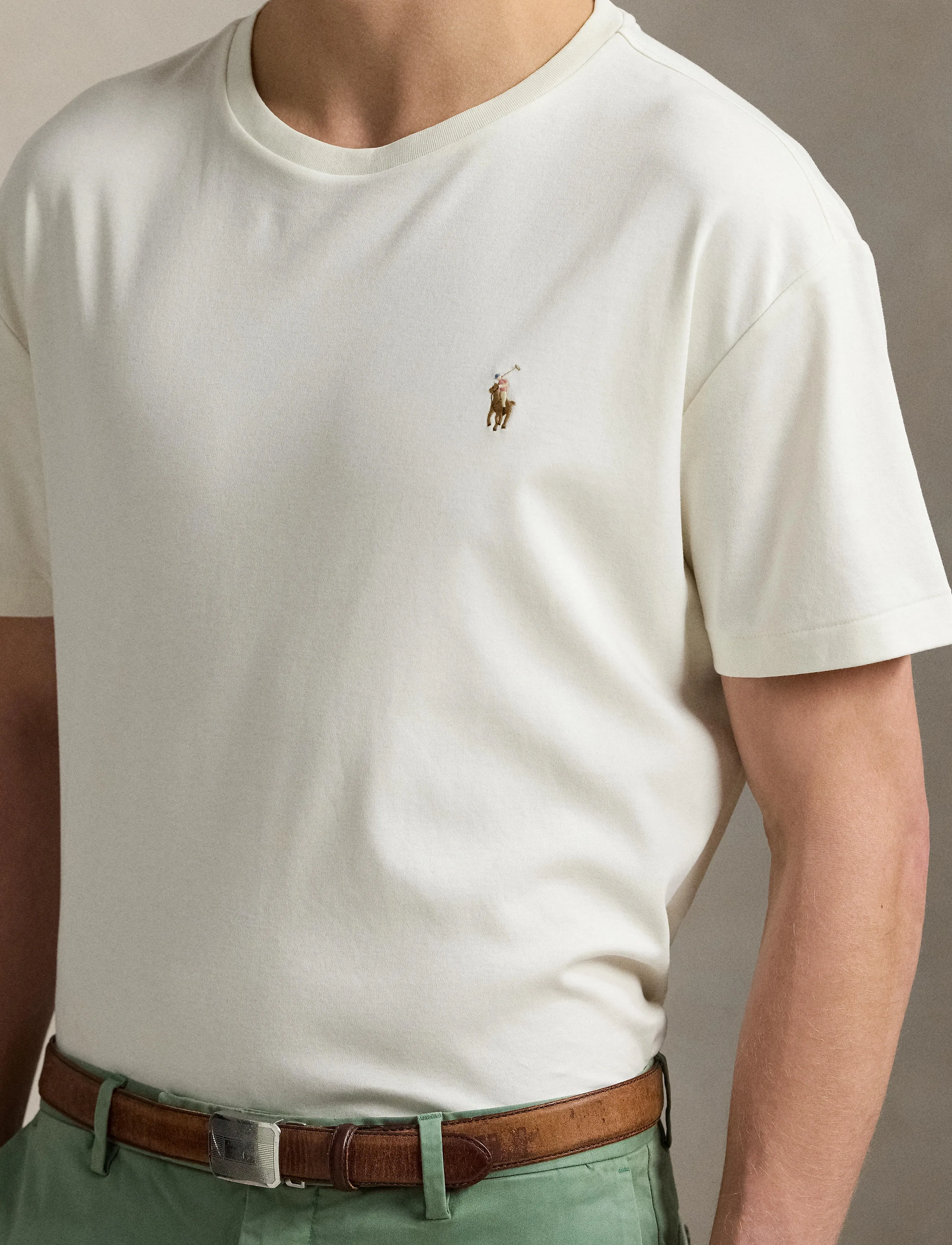 Polo Ralph Lauren Custom Slim Fit Soft Cotton T-Shirt herr – bild 7