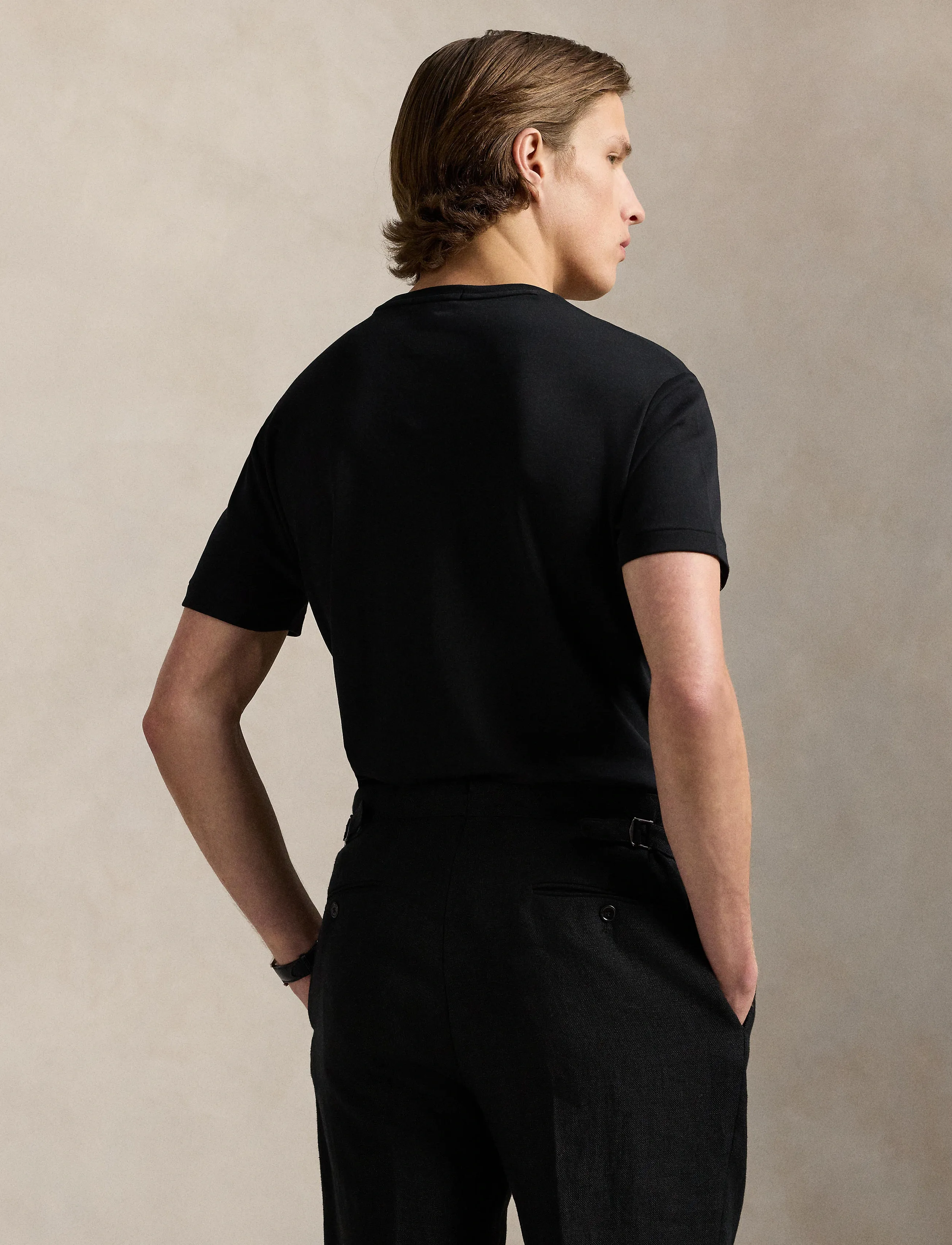 Polo Ralph Lauren - Custom Slim Fit Soft Cotton T-Shirt - lühikeste varrukatega t-särgid - polo black - 4