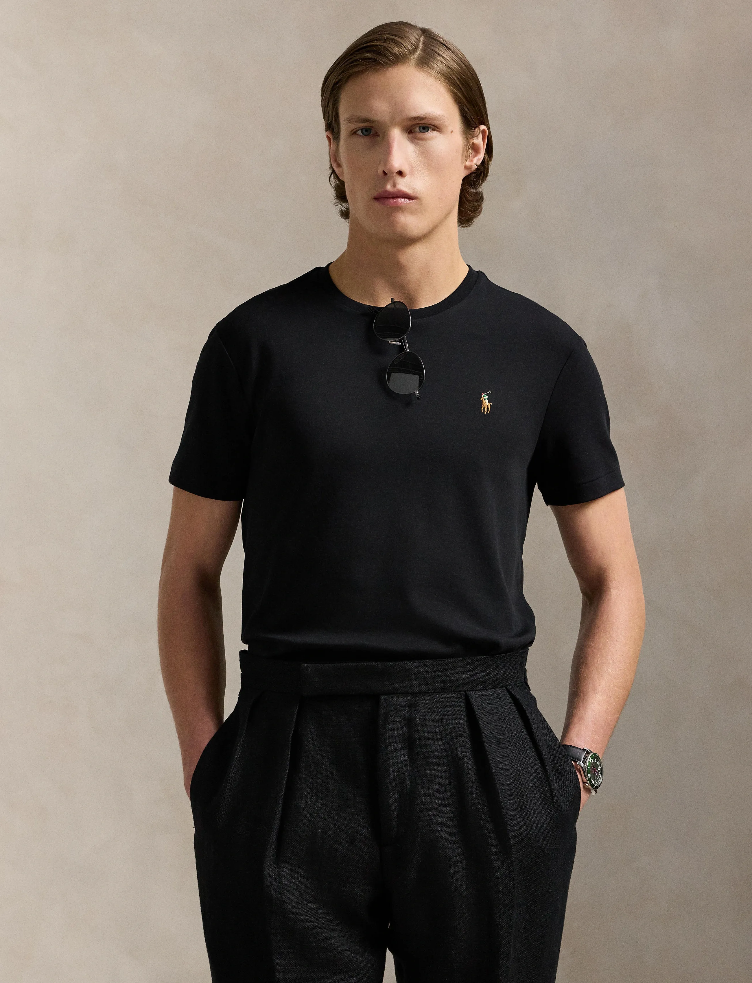 Polo Ralph Lauren Custom Slim Fit Soft Cotton T-Shirt herr – bild 9