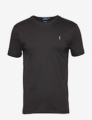 Custom Slim Fit Soft Cotton T-Shirt - POLO BLACK