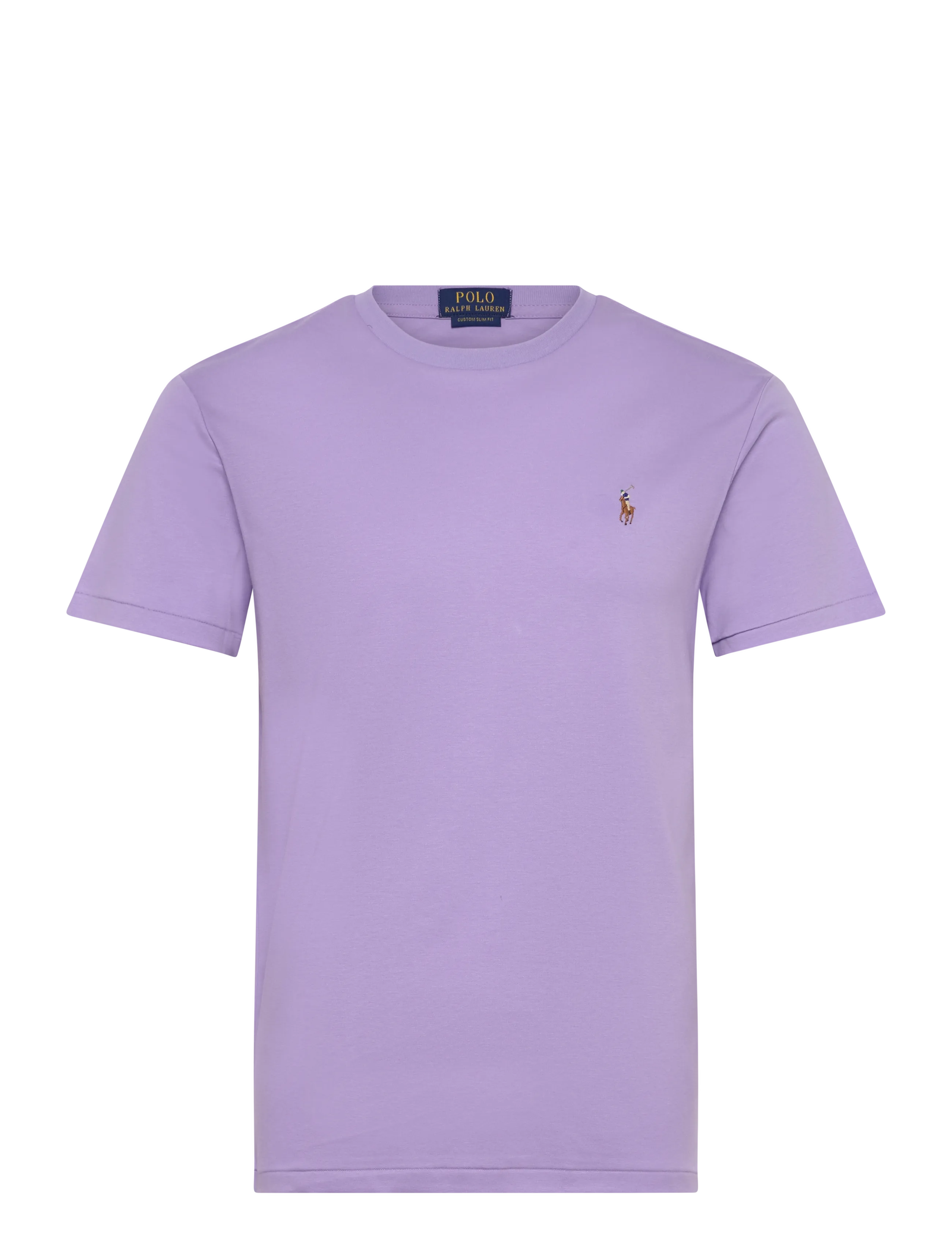 Polo Ralph Lauren Custom Slim Fit Soft Cotton T-Shirt - Kleidung - POWDER PURPLE / purple