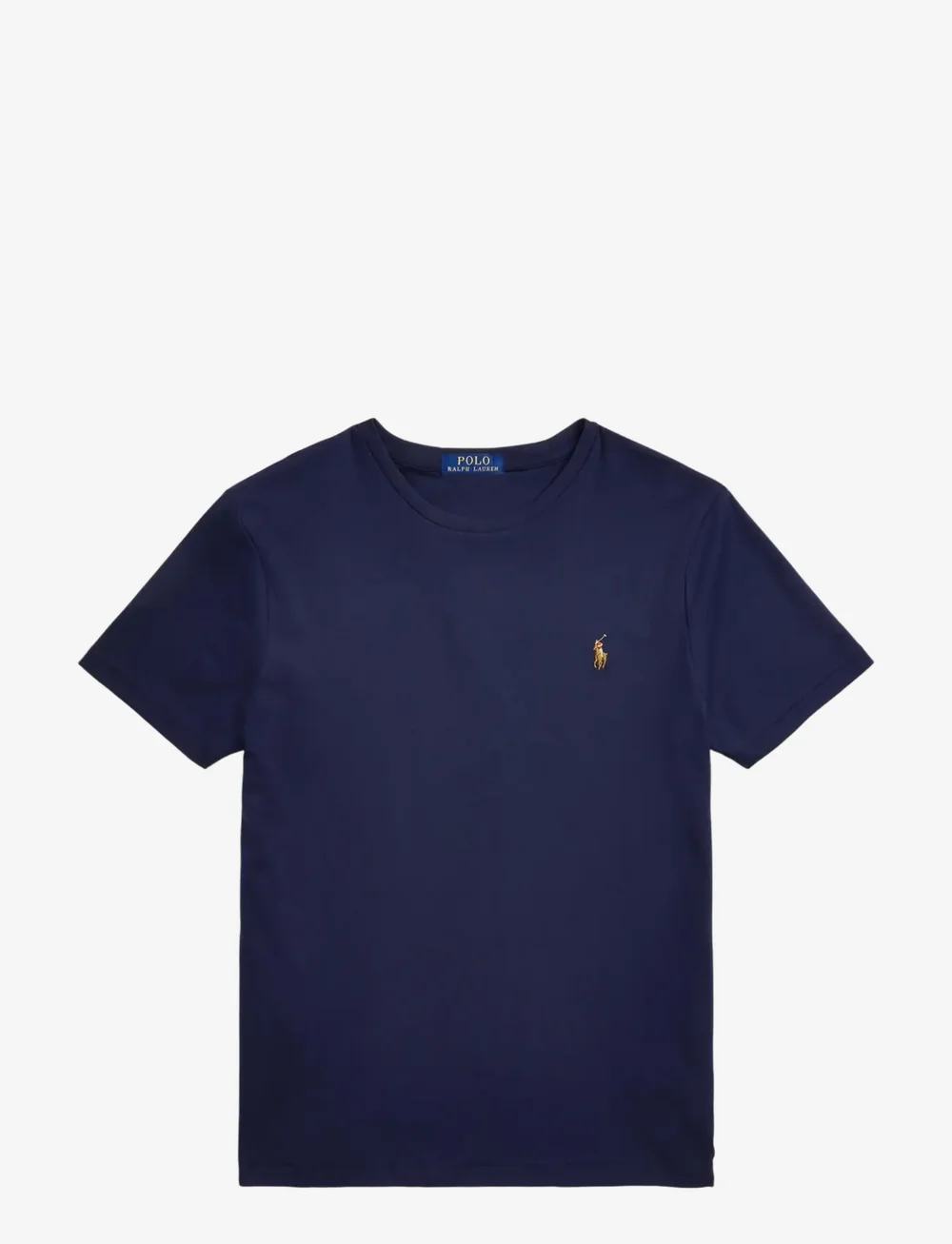 Polo Ralph Lauren - Custom Slim Fit Soft Cotton T-Shirt - kortärmade t-shirts - refined navy - 1
