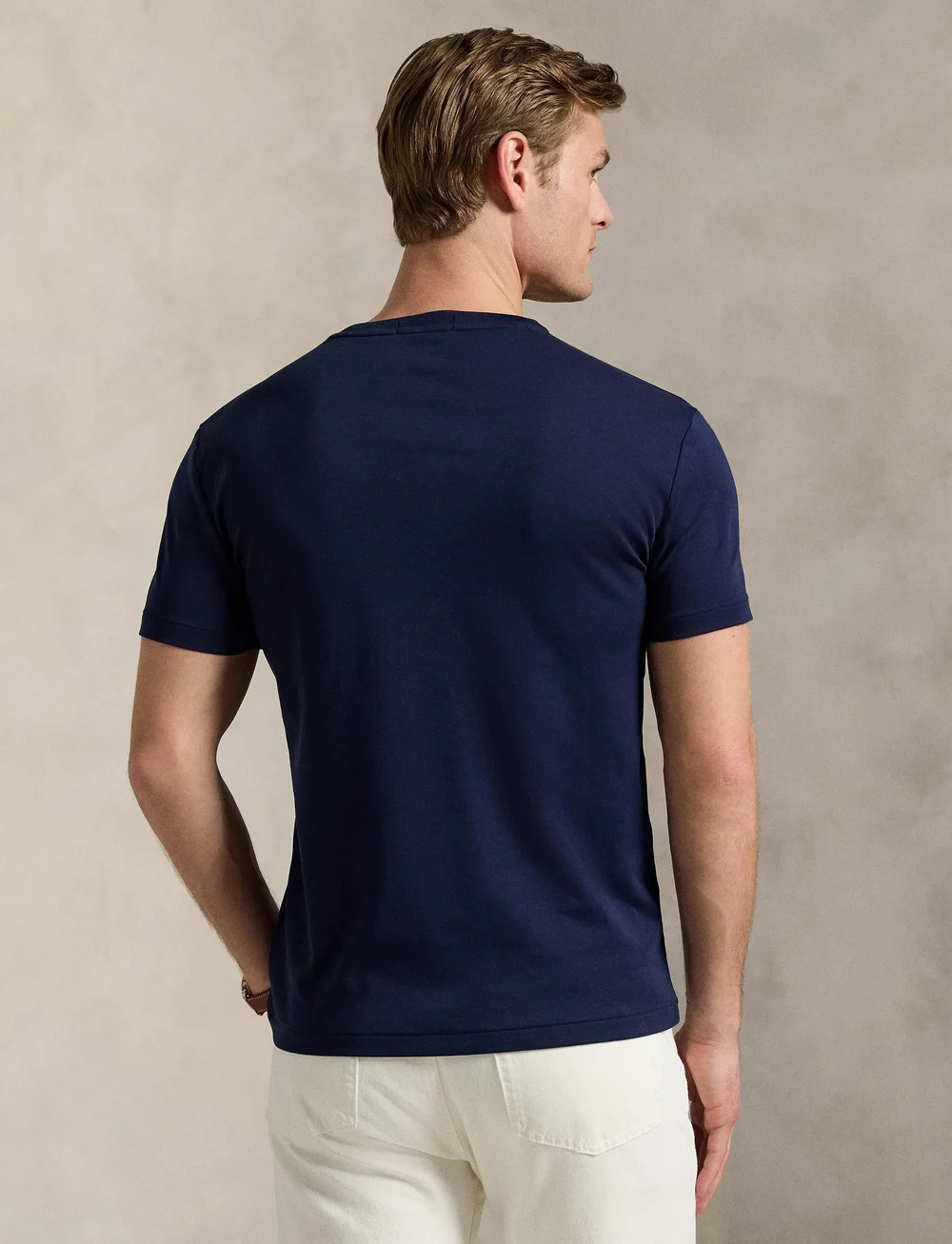 Polo Ralph Lauren - Custom Slim Fit Soft Cotton T-Shirt - kortärmade t-shirts - refined navy - 2