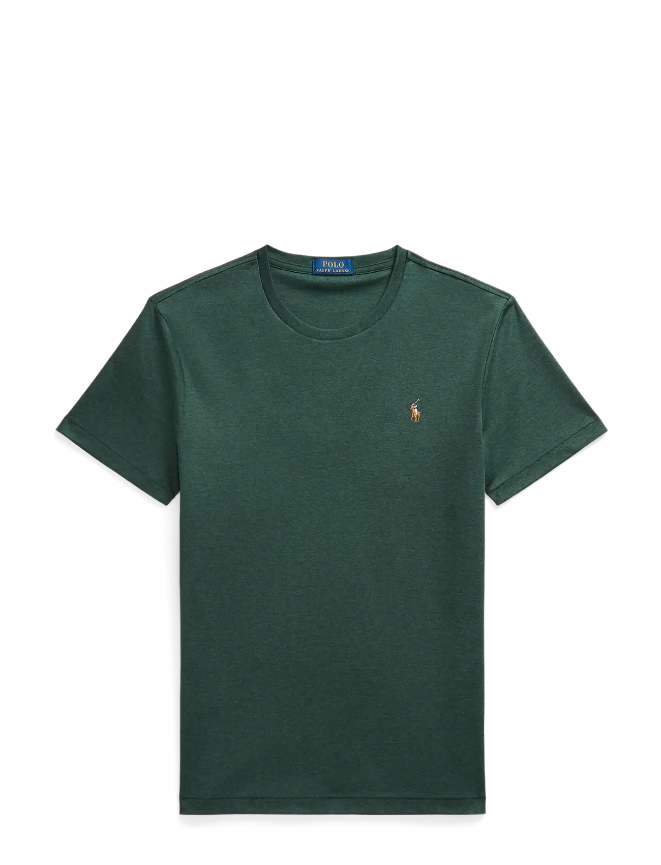 Polo Ralph Lauren PIMA POLO-SSL-TSH - T-shirts - SCOTCH PINE HEATH / green